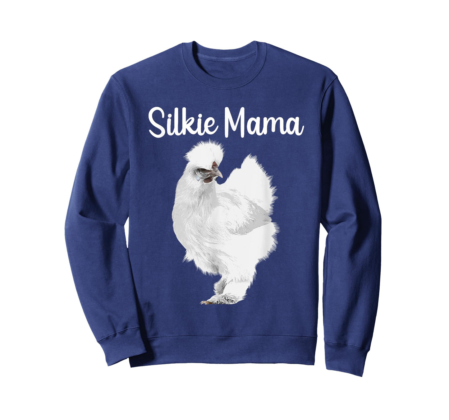 Funny Silkie Mama Design For Mom Women Silkie Chicken Lover T-Shirt