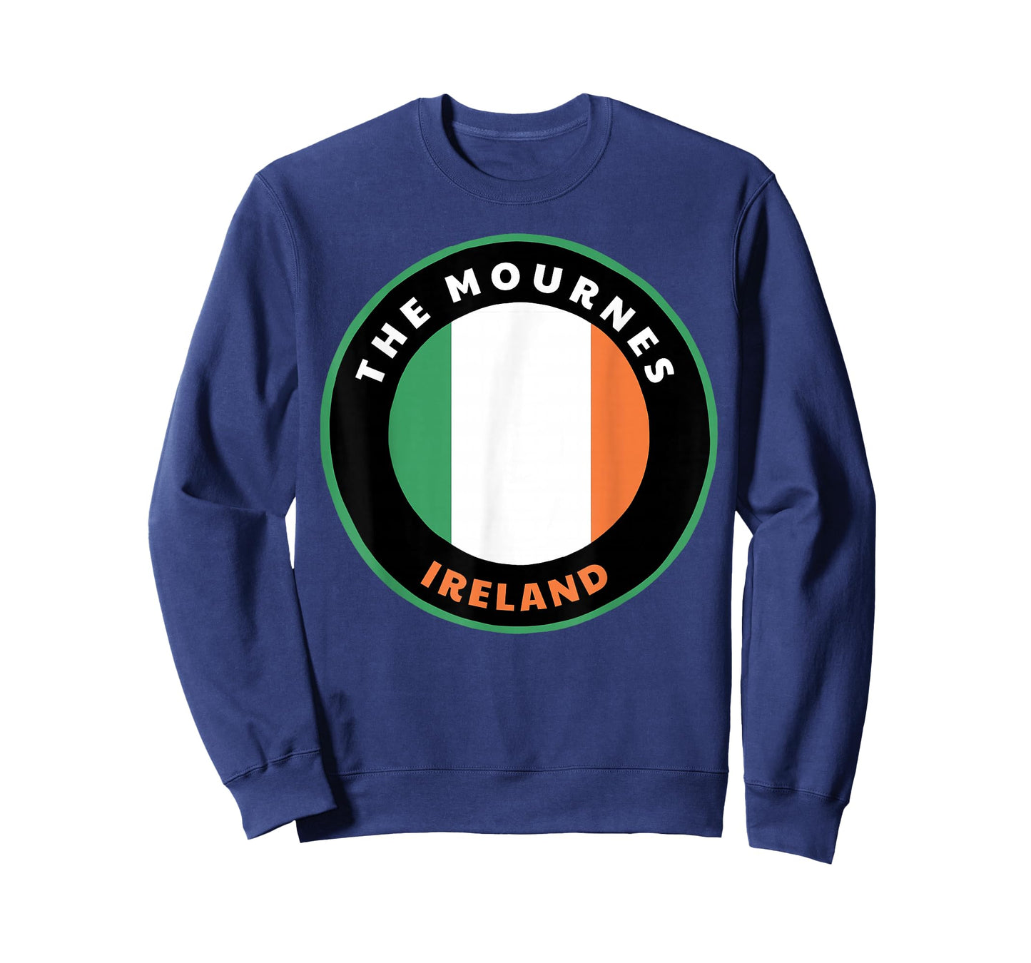 The Mournes Ireland IE Irish Heritage & Pride Flag Badge T-Shirt
