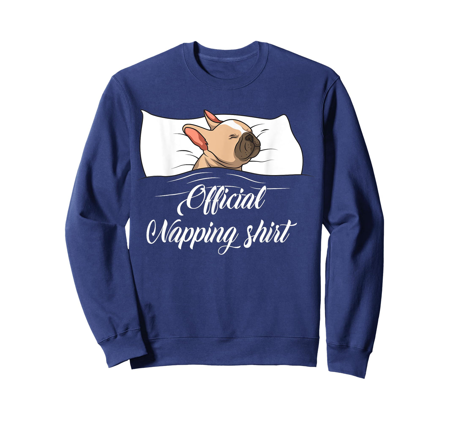 Sleeping French Bulldog Pyjamas Gift Official Napping T-Shirt