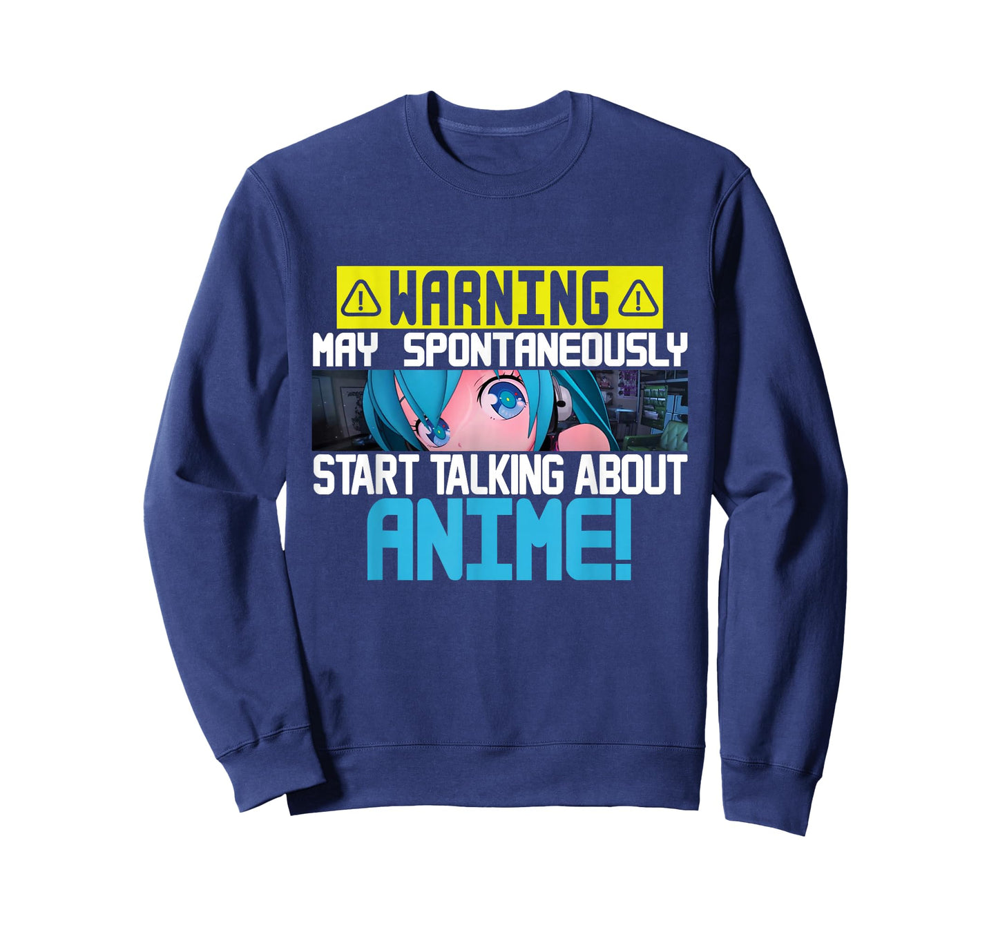 Warning May Spontaneously Start Talking About Anime Manga T-Shirt