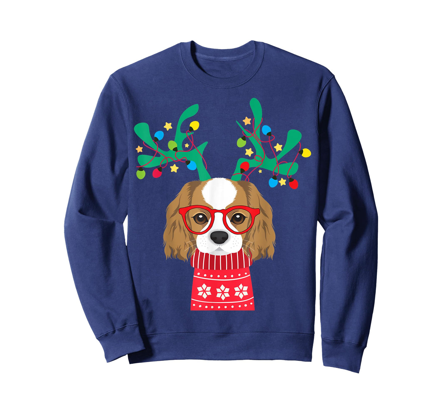 Crazy Cat Flash ForEssential quotes 114 Cavalier King Charles Spaniel Funny Holiday Xmas Christmas T-Shirt