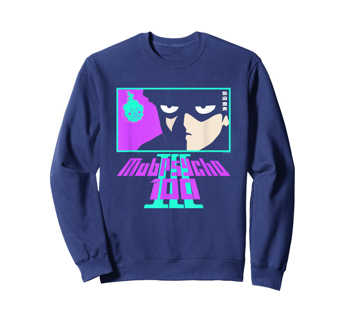 Mob Psycho 100 Neon Graphic & Logo T-Shirt