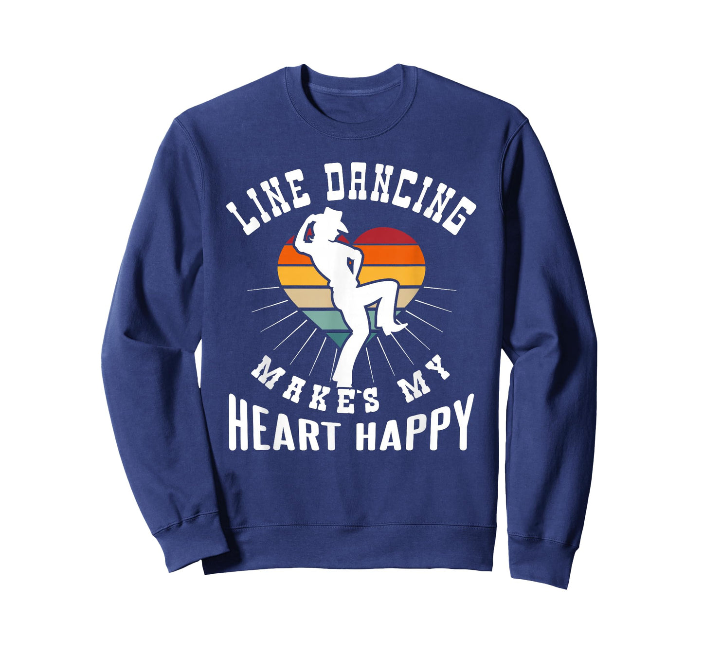 Line Dancing Makes My Heart Happy T-Shirt