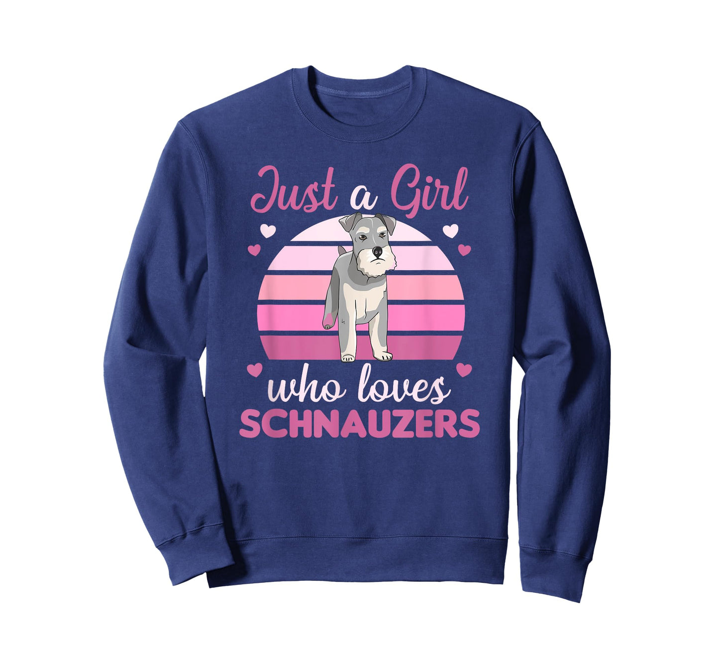 Just a girl who loves schnauzers Dogs For Girls T-Shirt