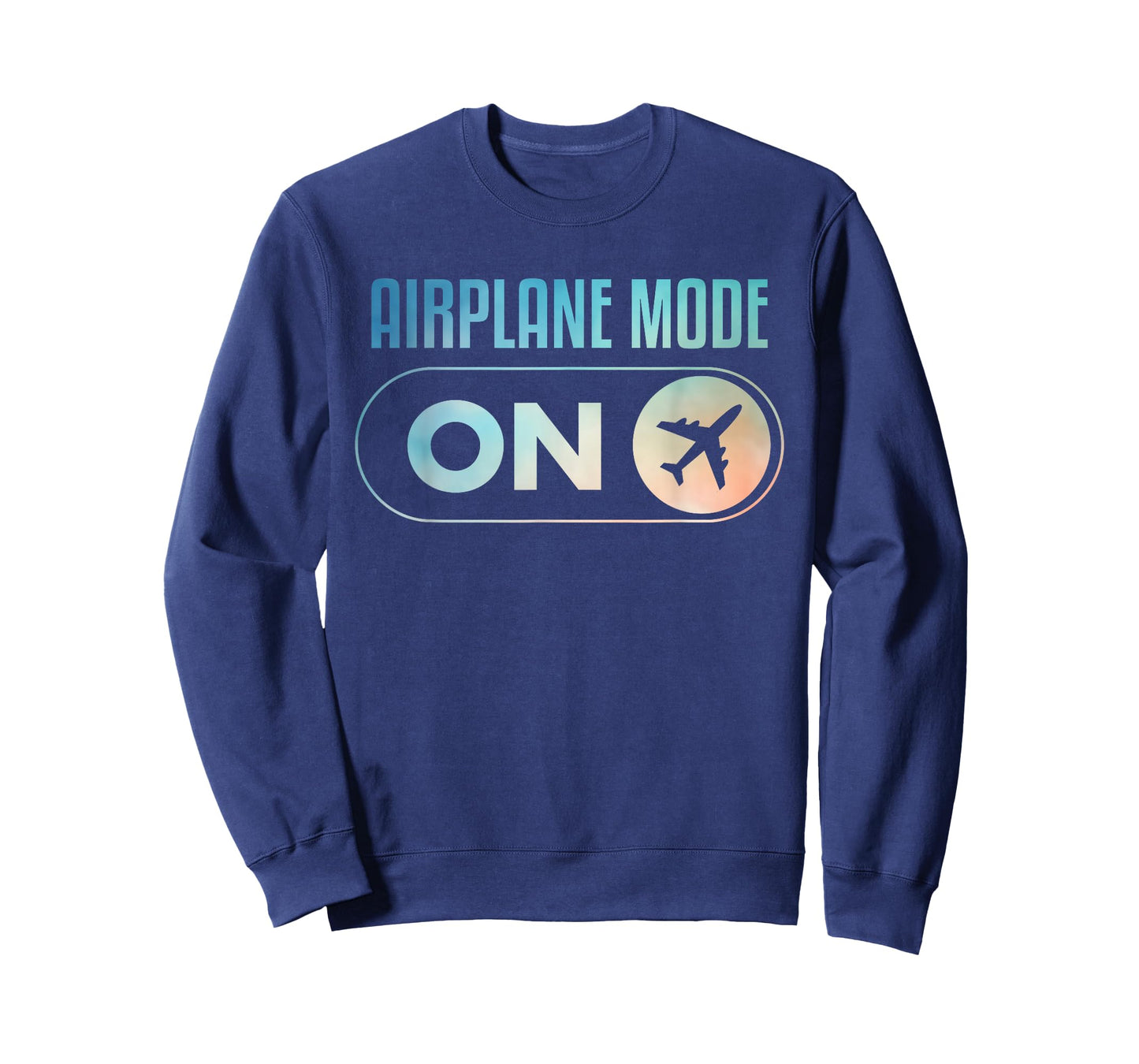 Funny Airplane Pilot Art For Men Women Airplane Mode Pilot T-Shirt