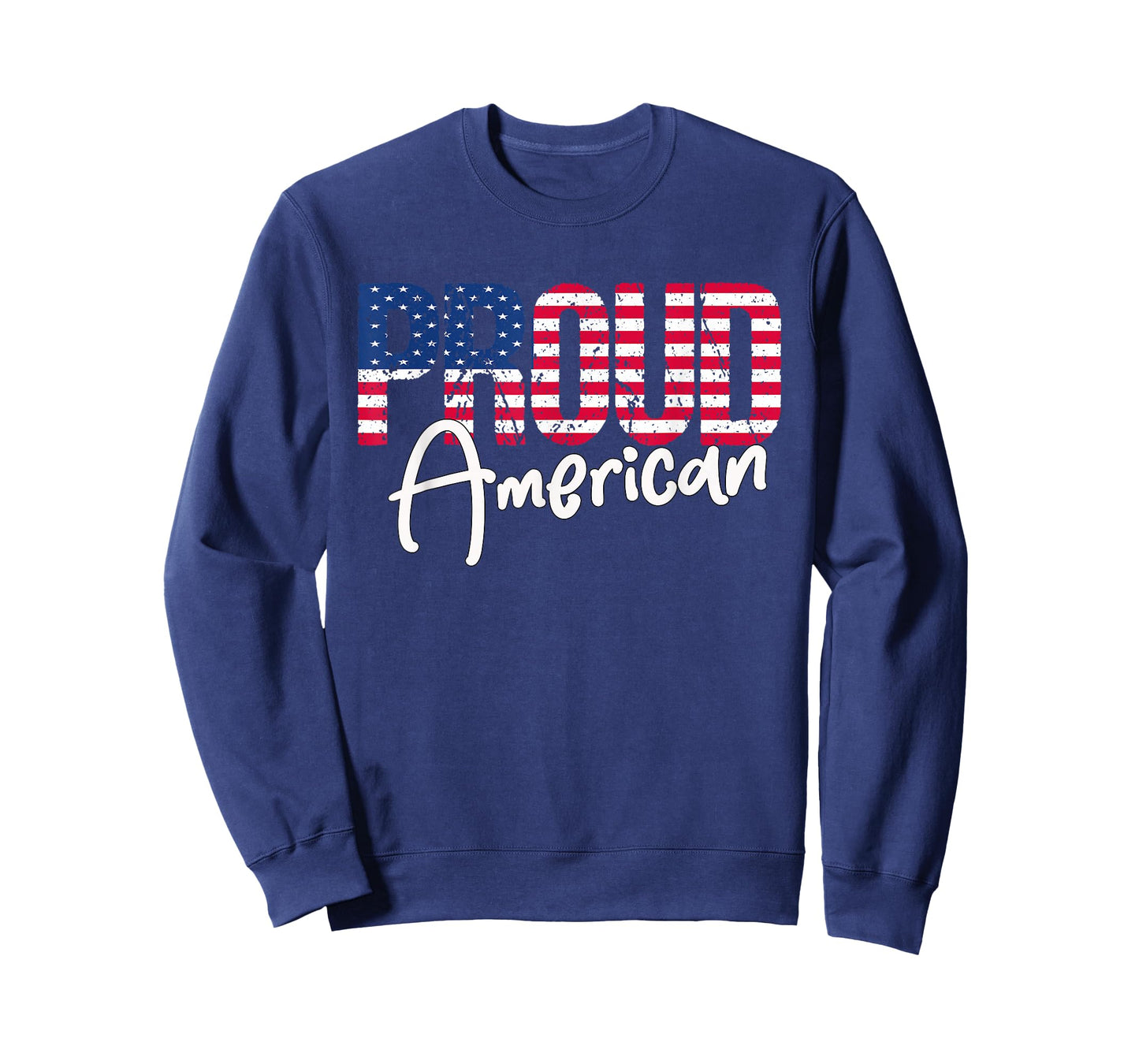 Patriotic 4th Of July Matching Gift Proud To Be An American T-Shirt