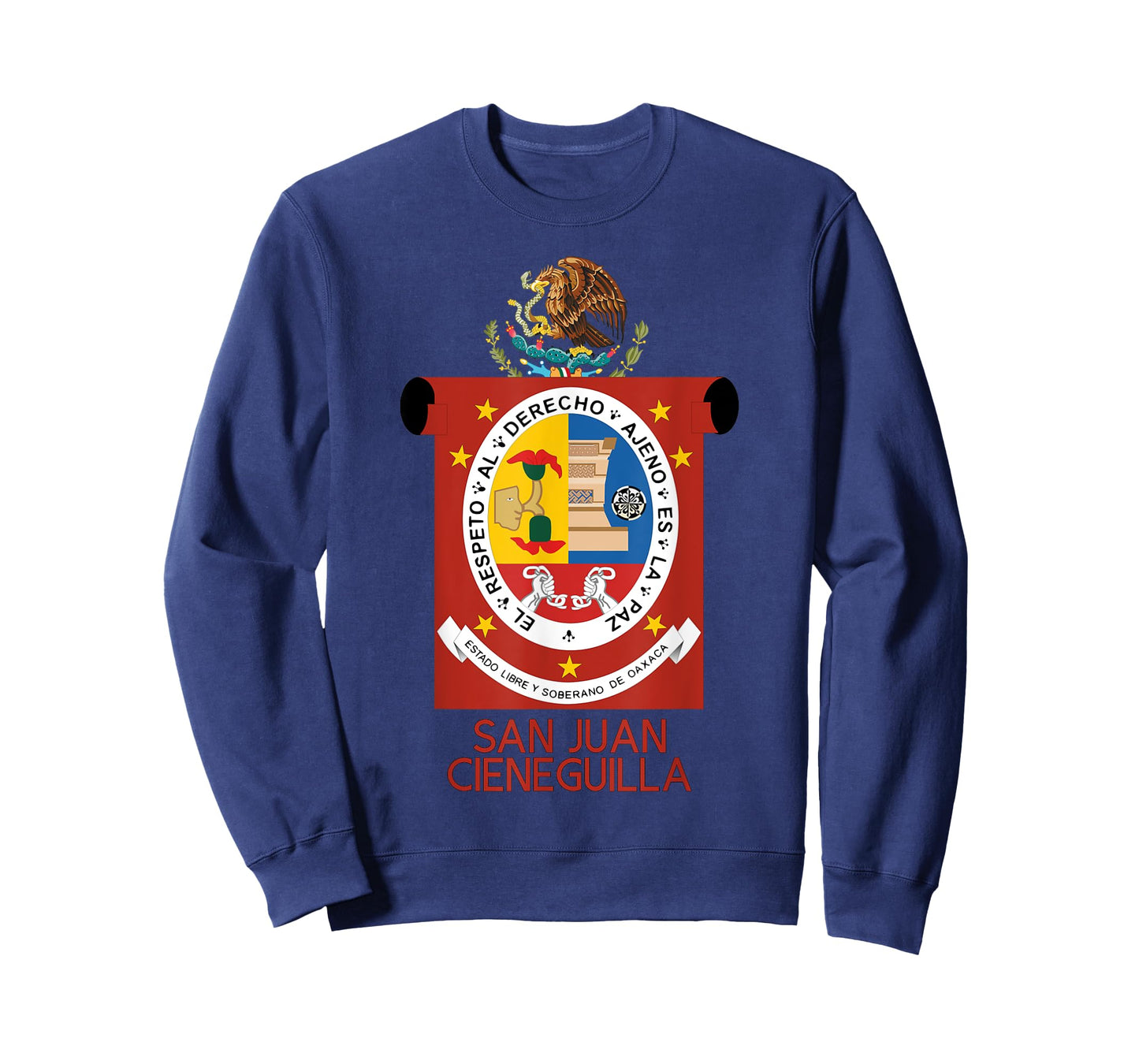 San Juan Cieneguilla Oaxaca Estado Mexico Escudo Eagle T-Shirt