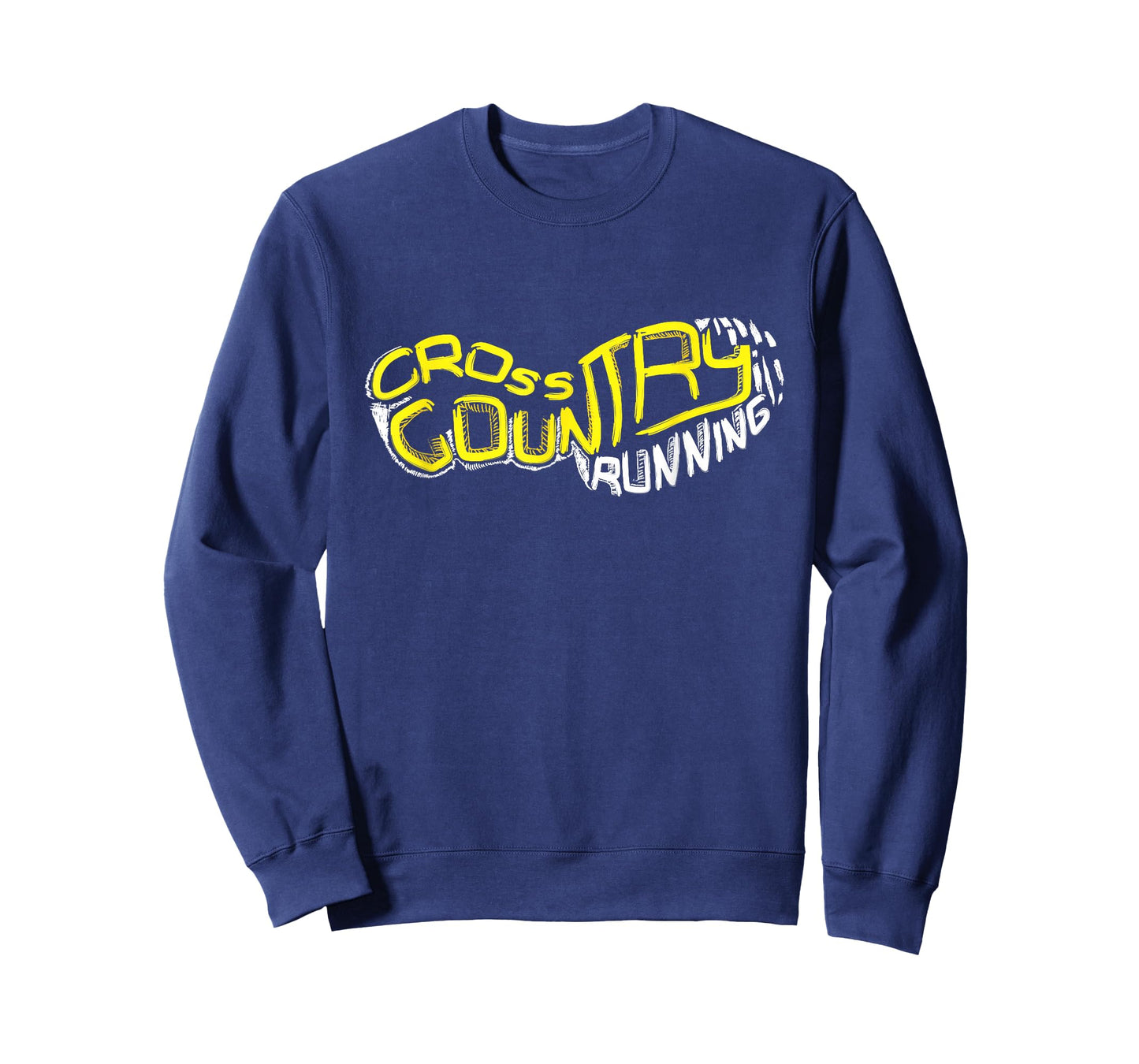 Cross Country Running Shoe Imprint CC Runner Gift Idea T-Shirt