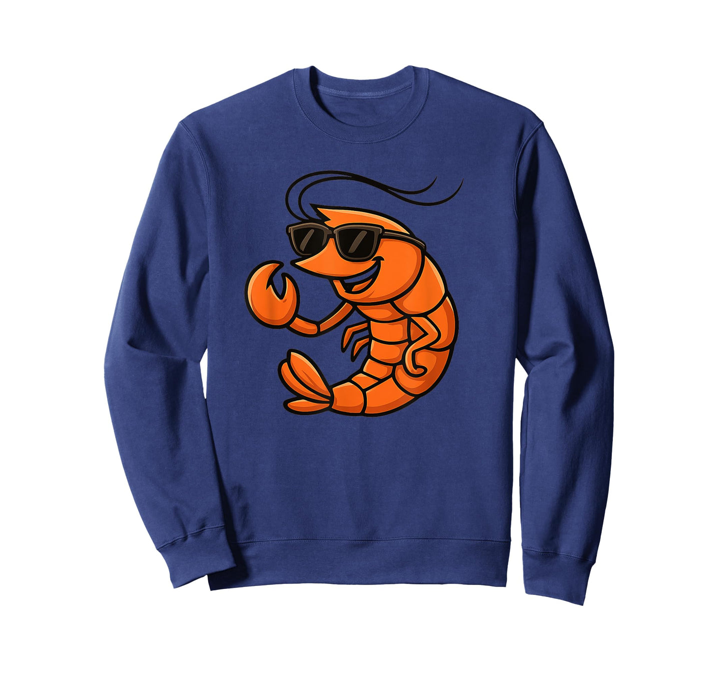 Cool Looking Shrimp with Shades for Boys and Girls T-Shirt