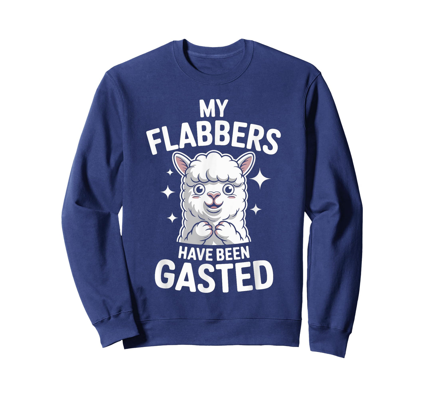 My Flabbers Have Been Gasted Funny Alpaca T-Shirt