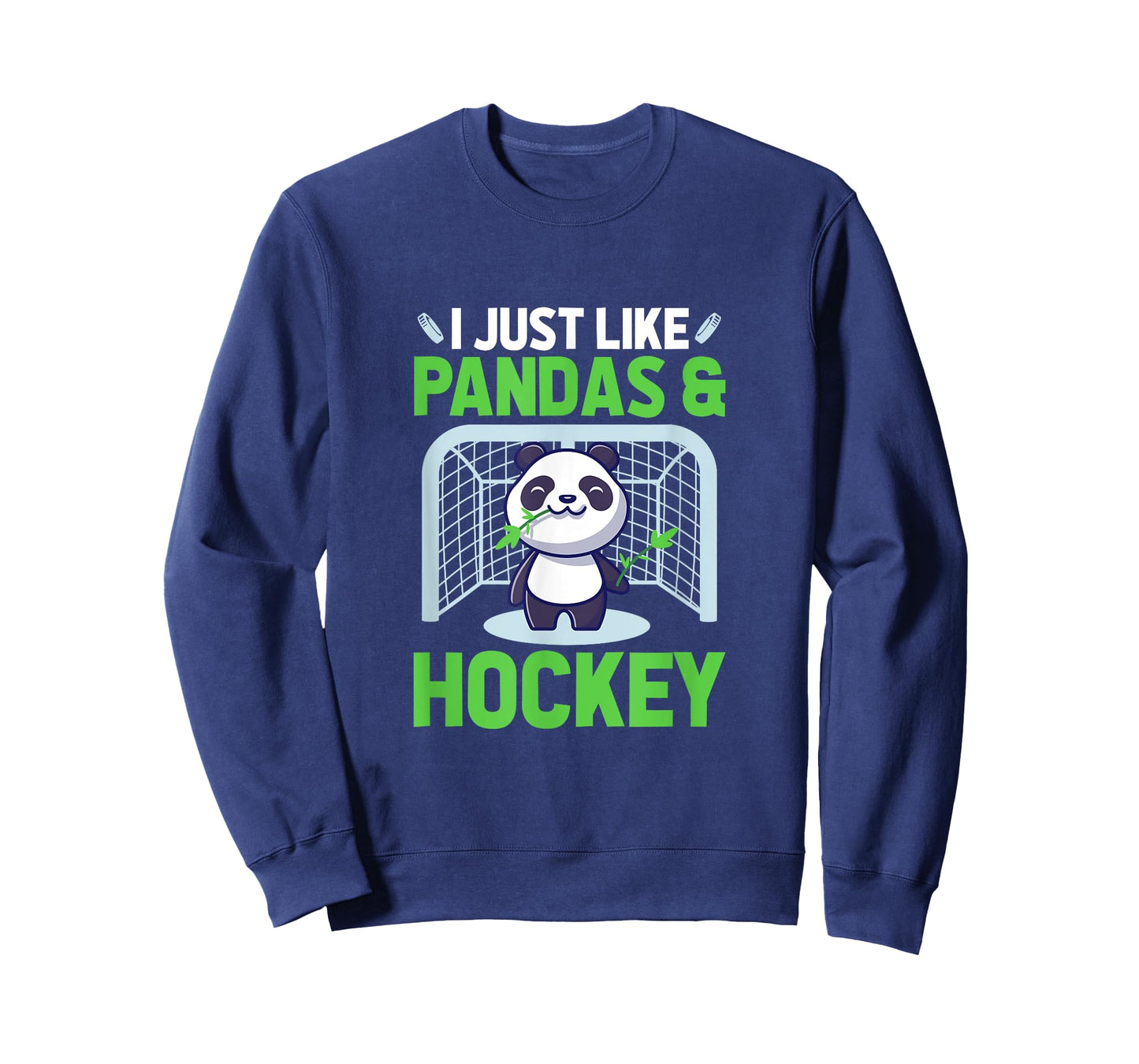Ice Hockey I Just Like Pandas & Hockey T-Shirt
