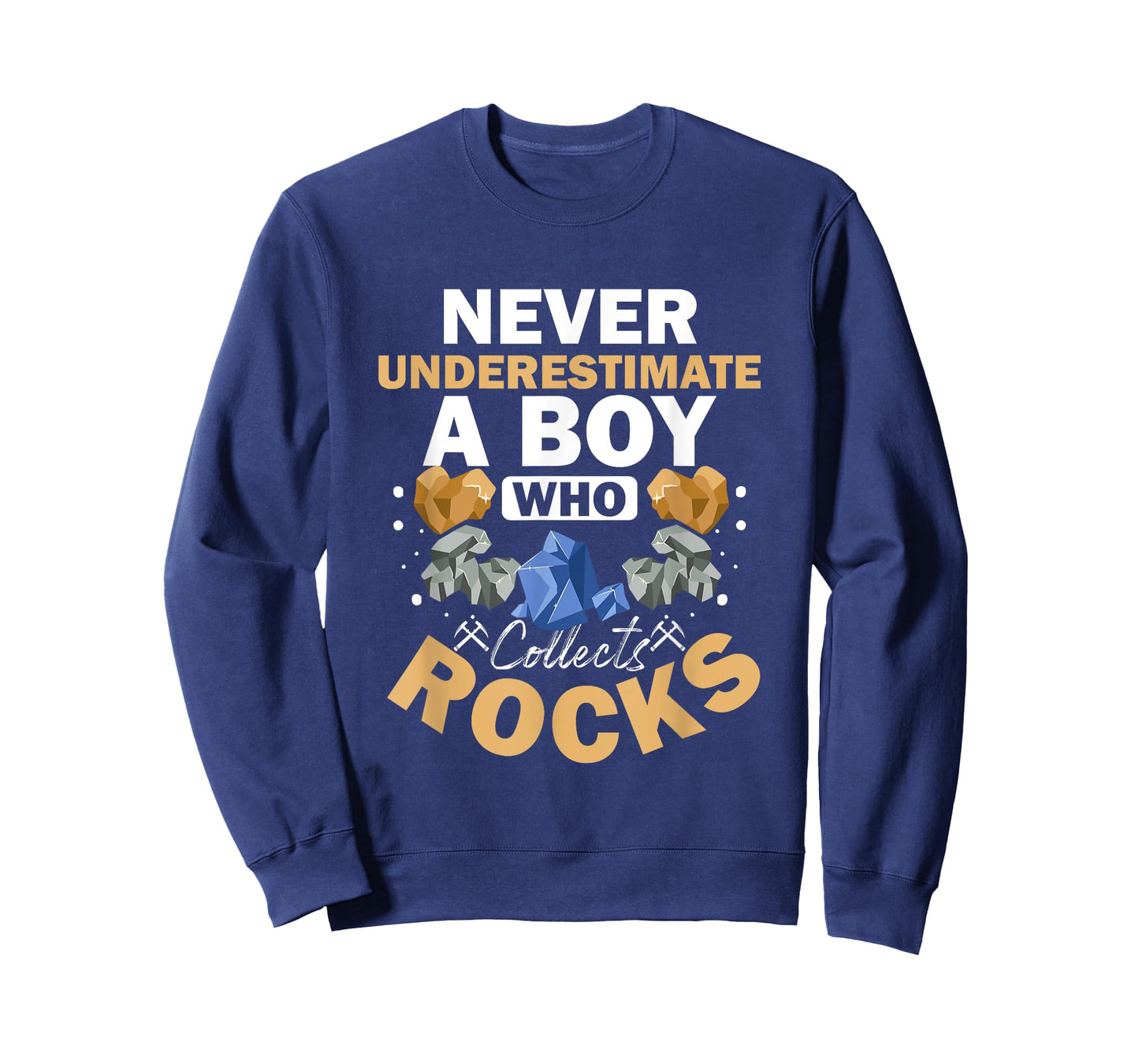 Boy Who Collects Rocks Geology Crystals Collecting Rocks T-Shirt