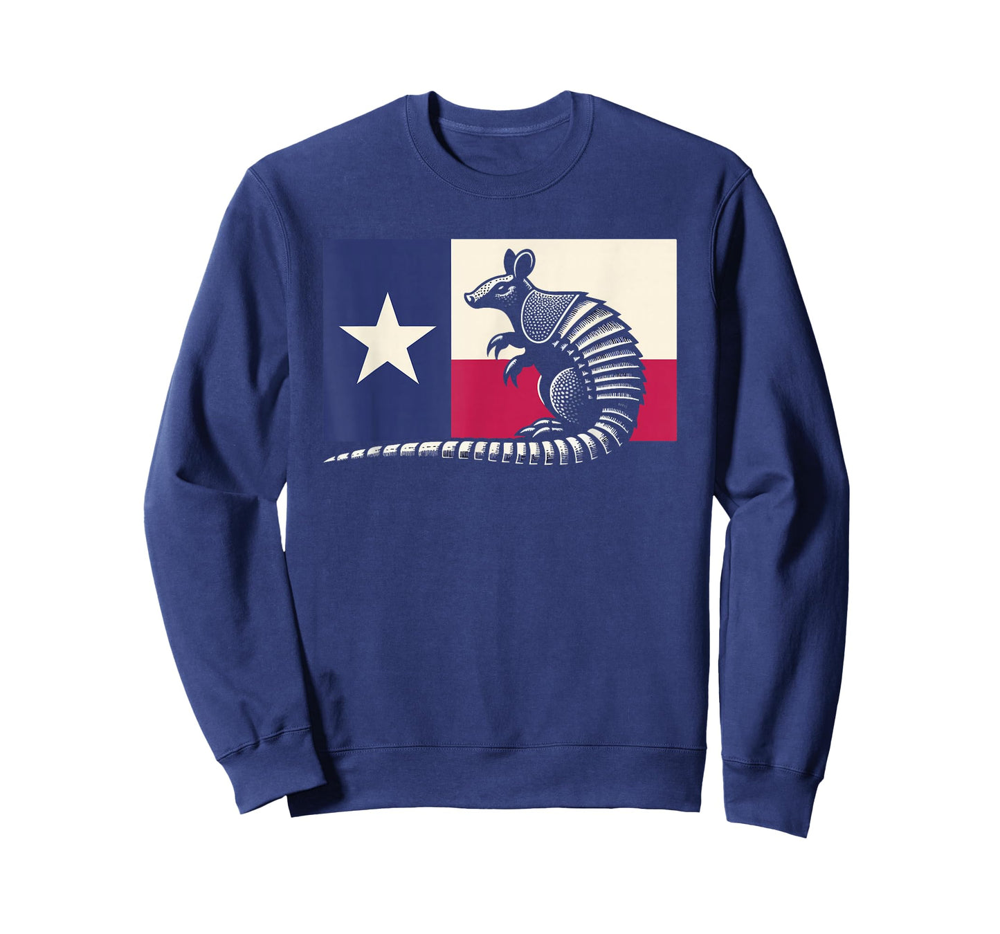 Armadillo Lover Country Texas Flag T-Shirt