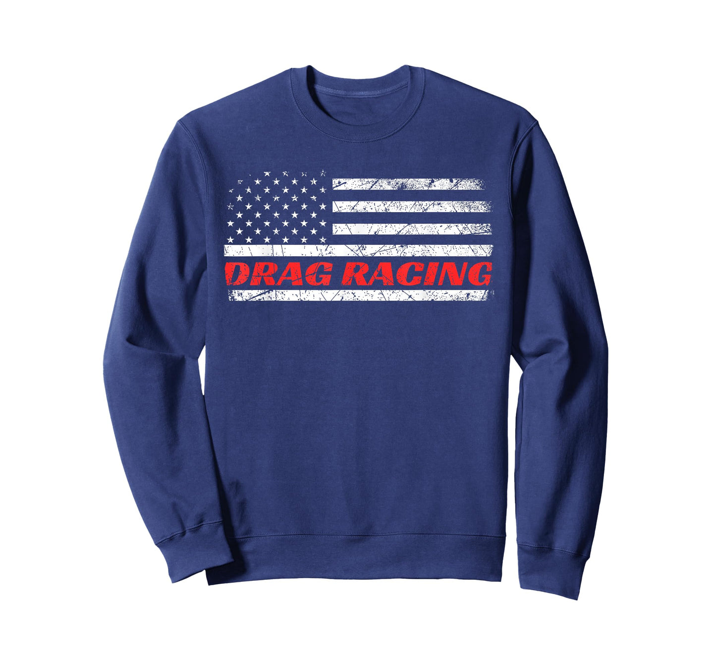 Drag Racing Patriotic American Drag Racer Apparel Design T-Shirt