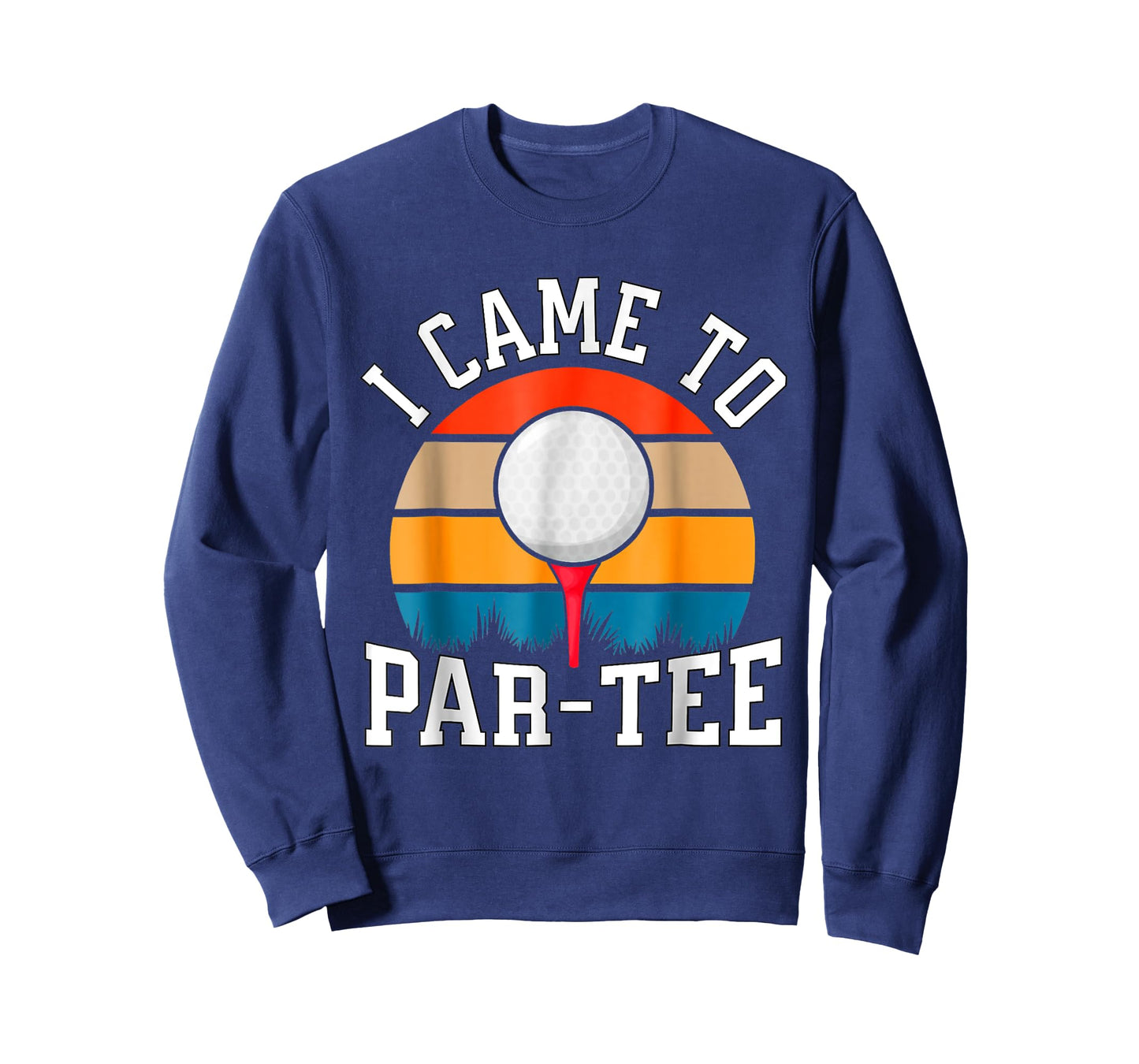 Let's Par Tee Partee Funny Golfing Retro Vintage Golfer T-Shirt