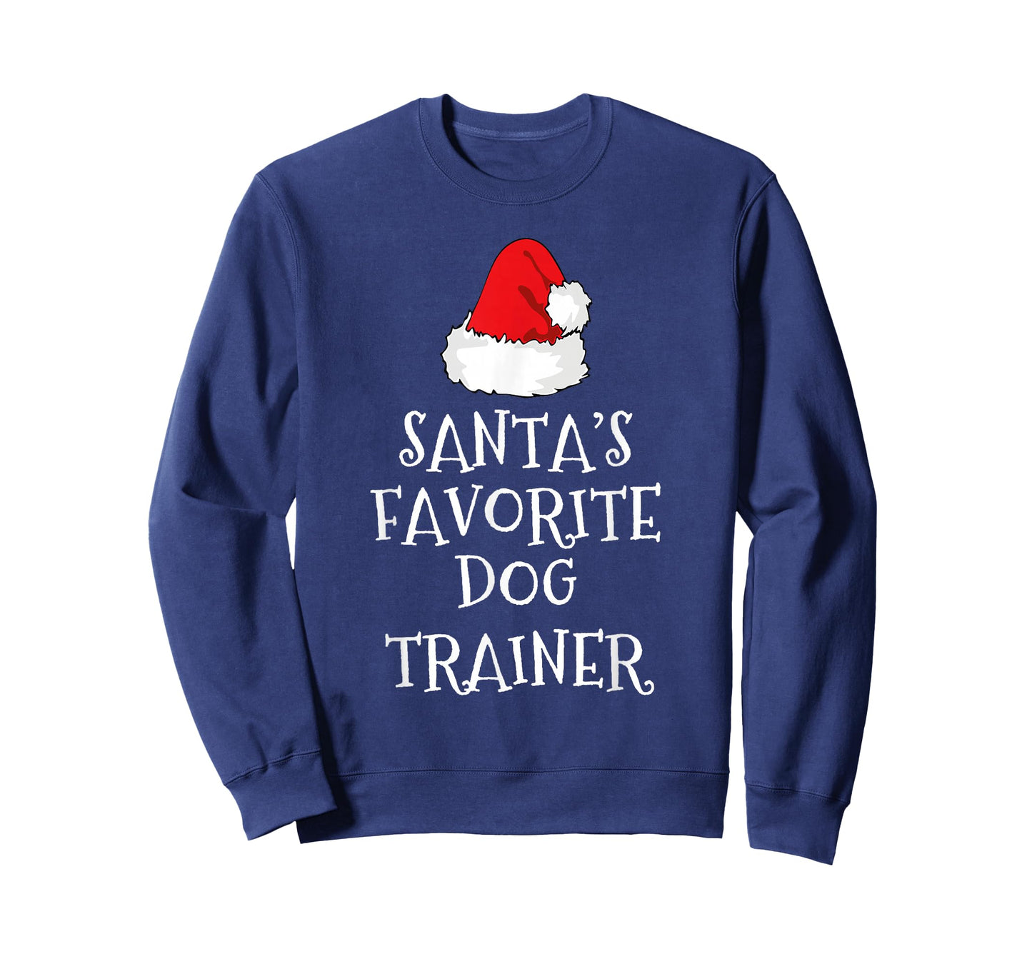Santa's Favorite Dog Trainer Christmas Funny Xmas Training T-Shirt