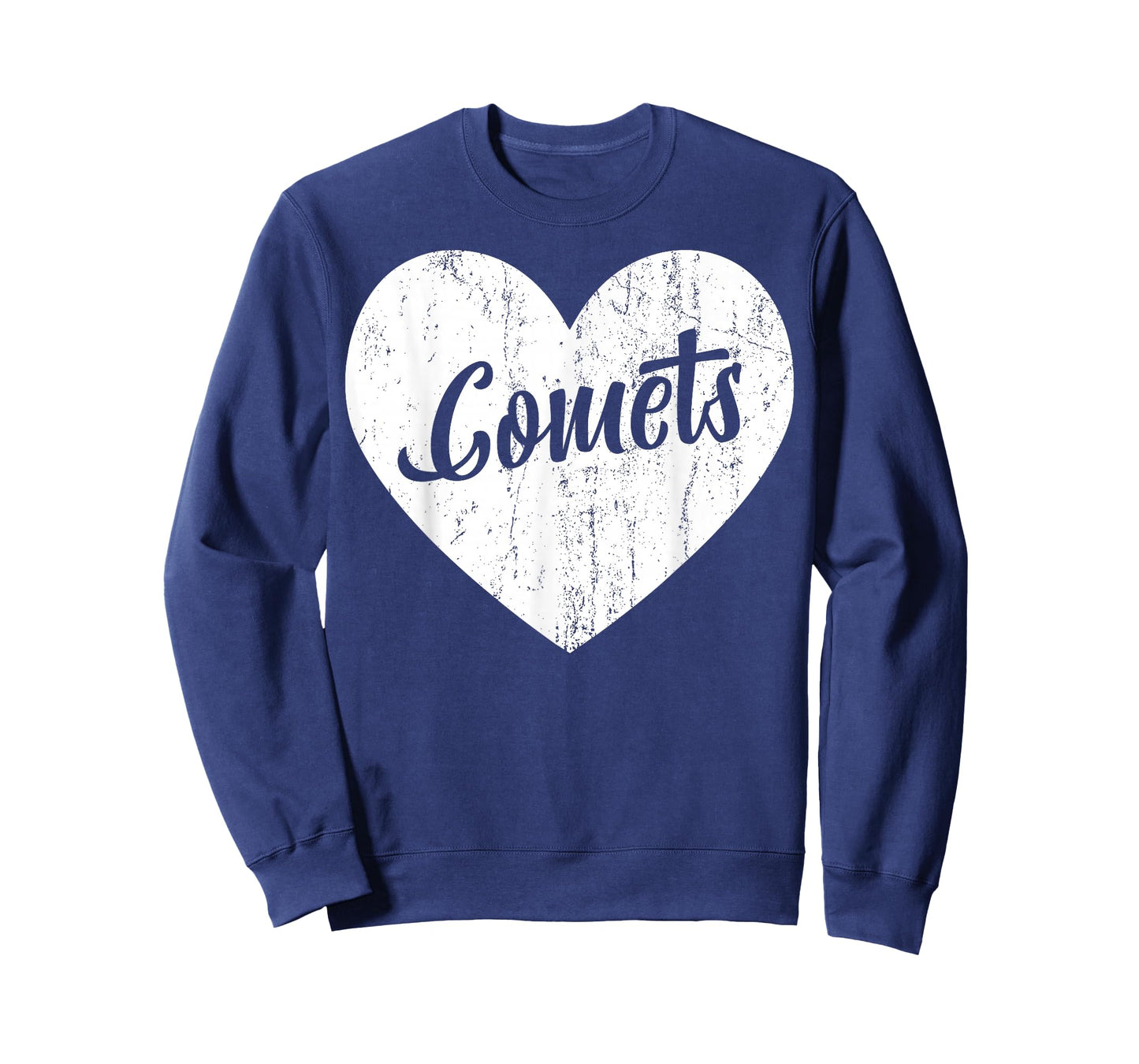 Comets School Sports Fan Team Spirit Mascot Heart Gift T-Shirt
