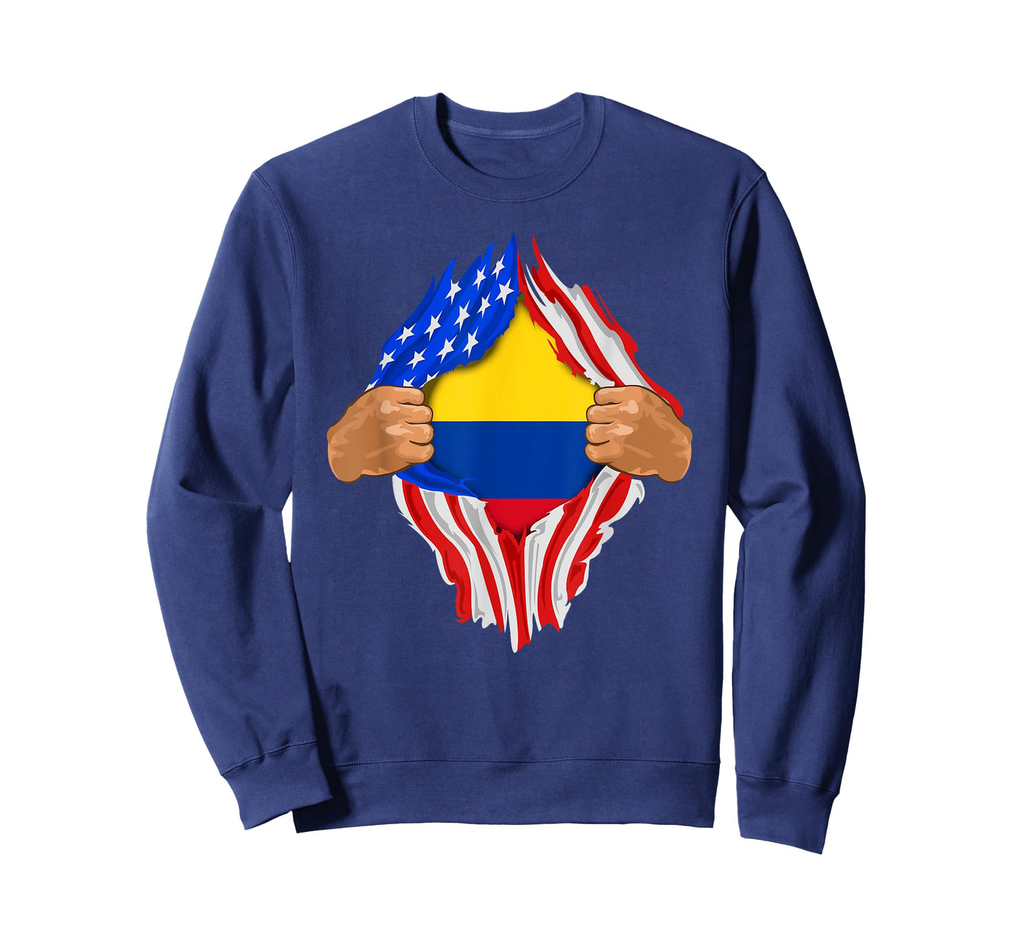 Colombian Blood Inside Me T-Shirt | Colombia Flag Gift T-Shirt