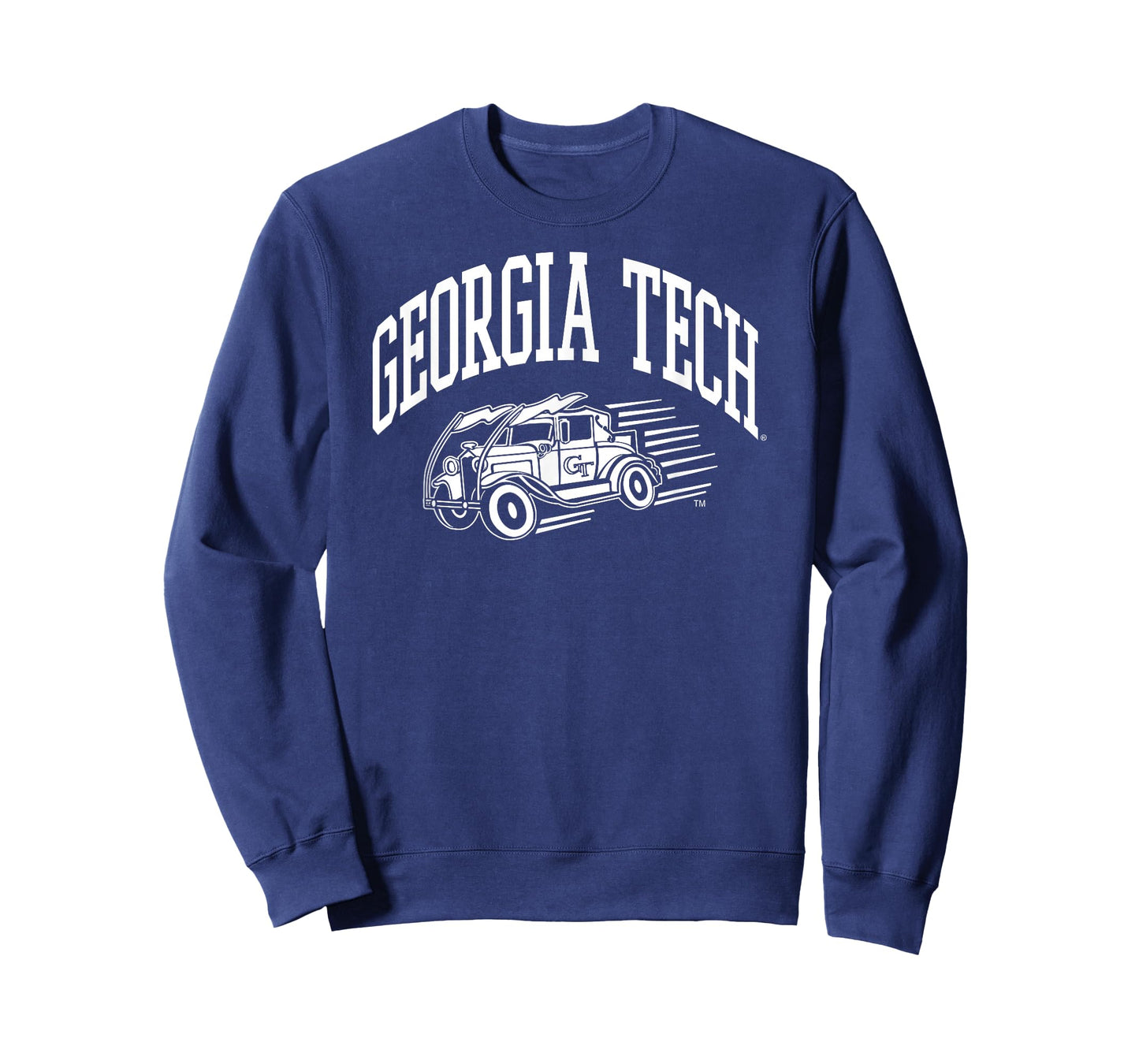 Georgia Tech Yellow Jackets Fan Car Navy Officially Licensed T-Shirt