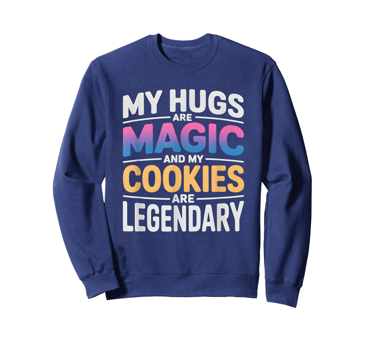 Funny Grandma Magic Hugs Legendary Cookies Grandparents T-Shirt