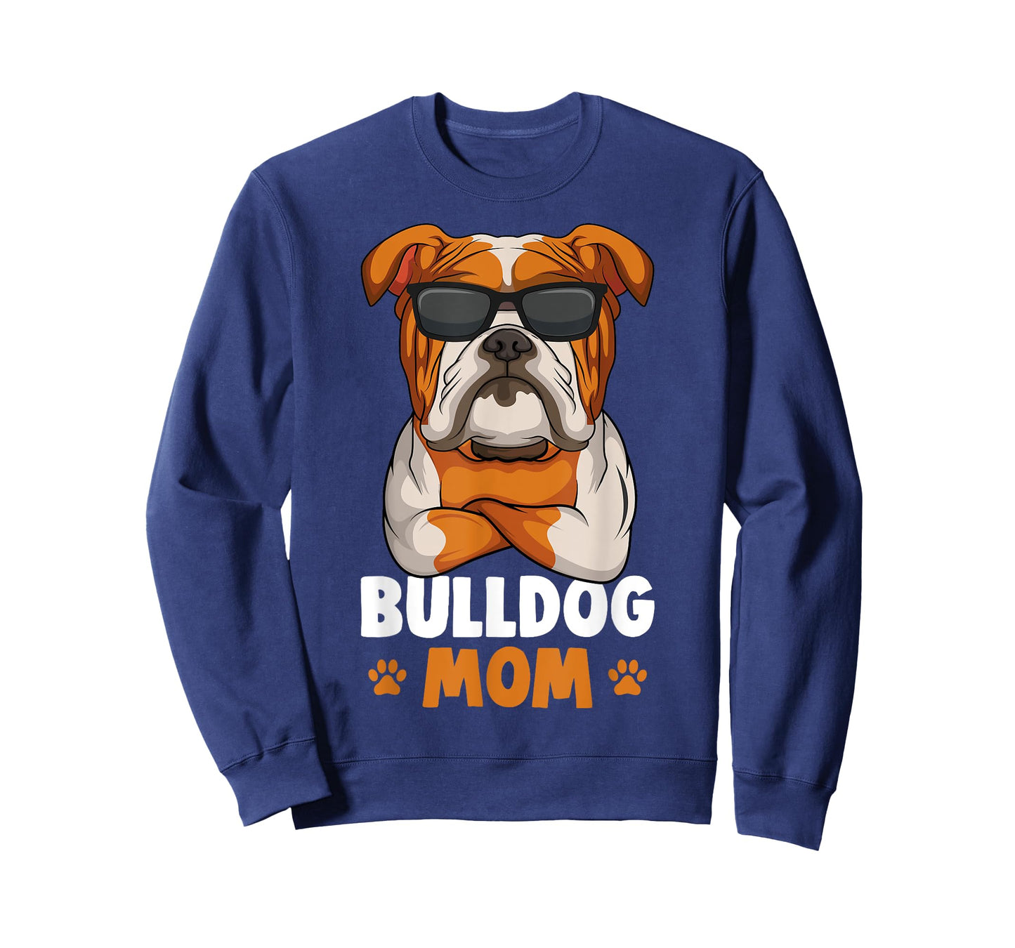 English Bulldog Mom Dog T-Shirt for Men Women Kids