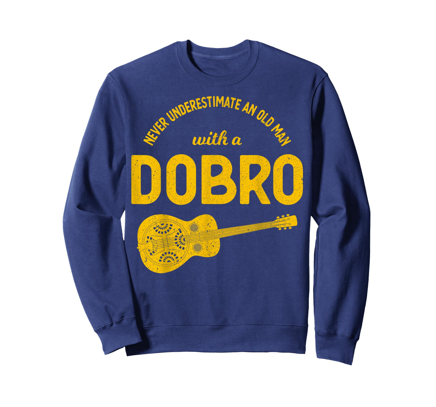 Never Underestimate An Old Man Bluegrass Music Dobro T-Shirt