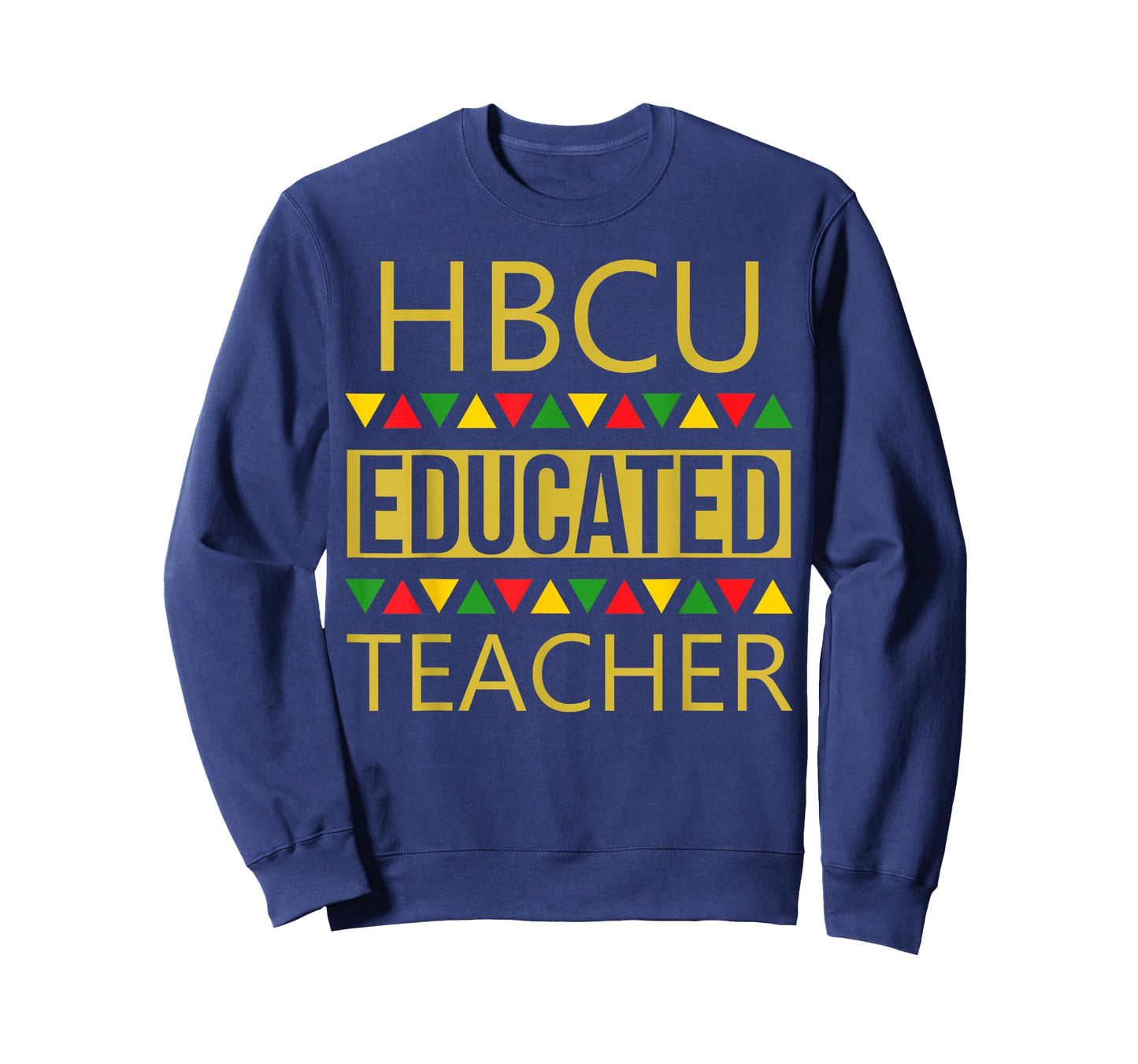 GiftsByBesta HBCU Educated Teacher Shirt T-Shirt - Unisex Adults - Black - Small - Short Sleeve - Modern - HBCU Shirt