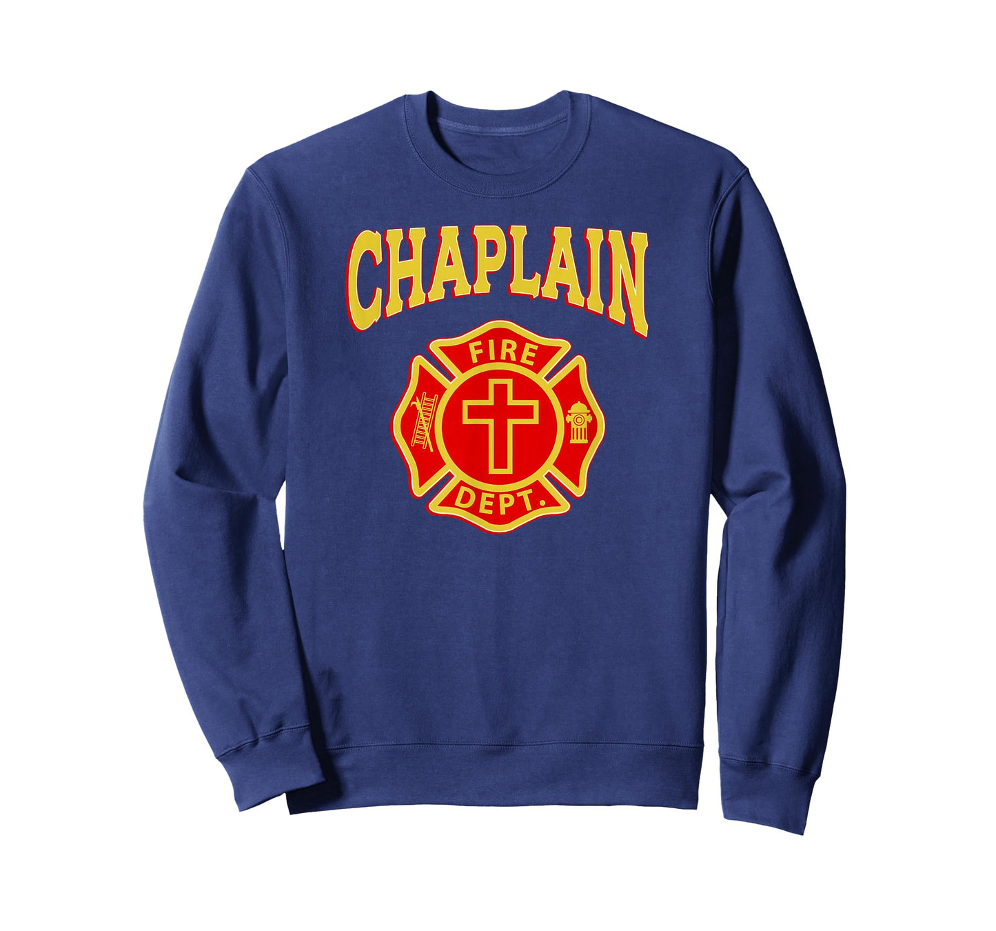 FIRE CHAPLAIN Firefighter EMS EMT Fire Fighter Pastor Priest T-Shirt