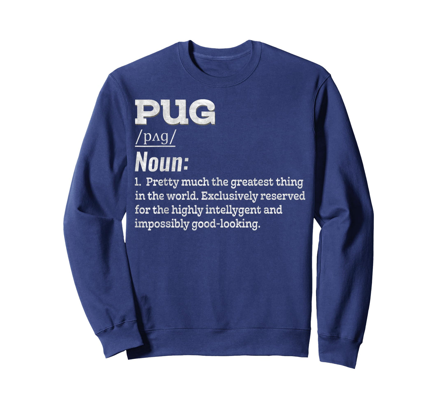 Pug Dog Definition Funny Pug Dog Owner Lover T-Shirt