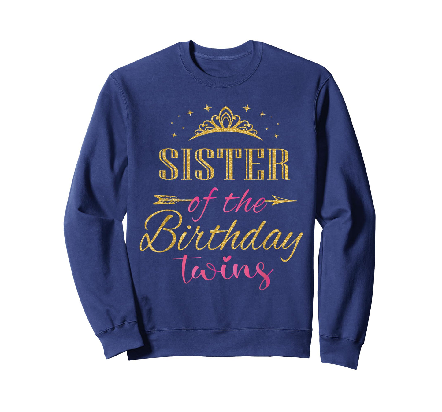 Sister of The Birthday Twins Kids Party T-Shirt