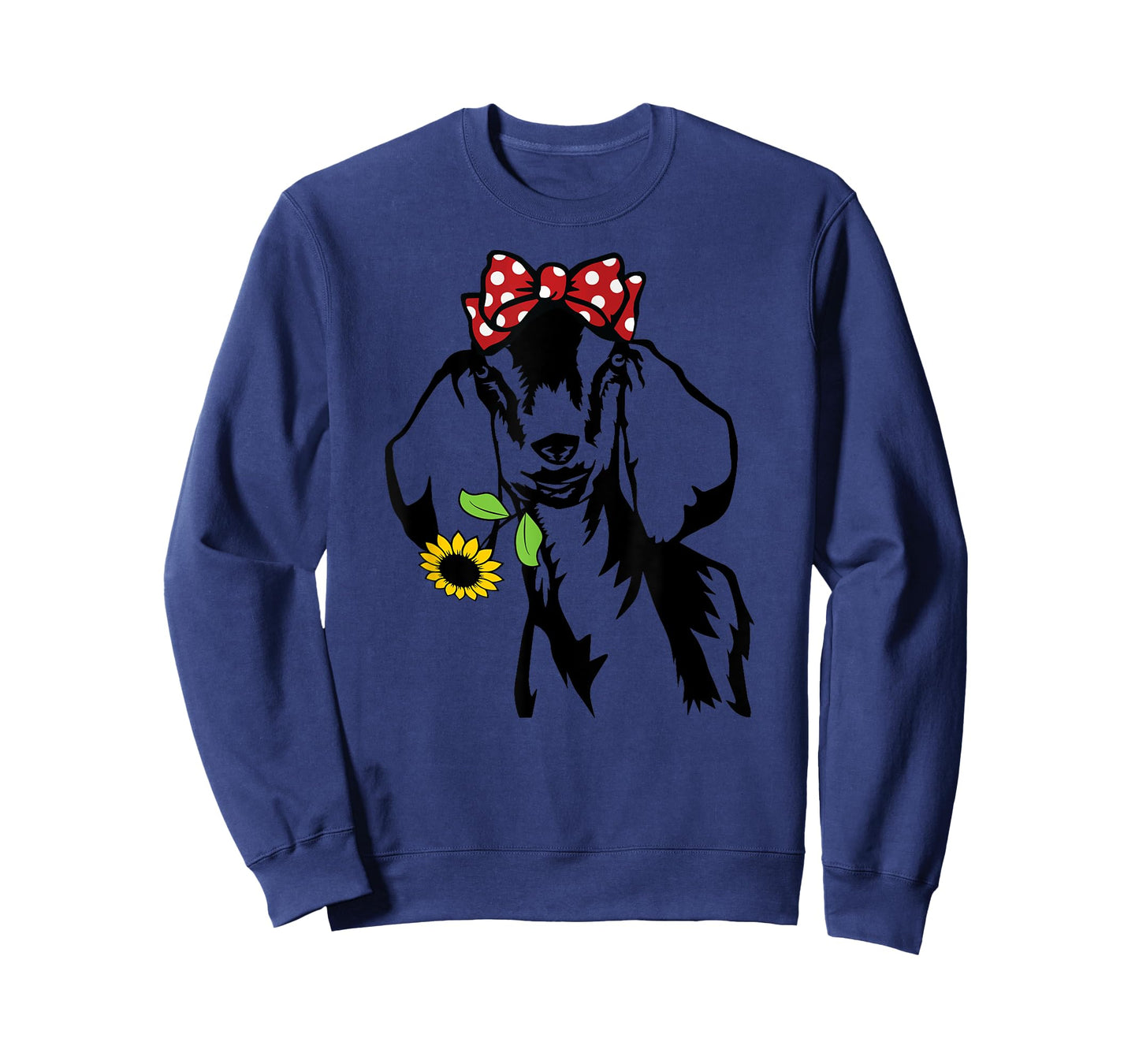Goat mom goat sunflower, nubain goat T-Shirt