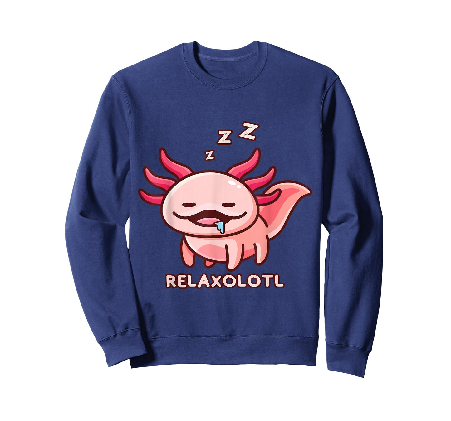 Cute Axolotl Adorable Amphibia Mexican Salamander Relaxolotl T-Shirt
