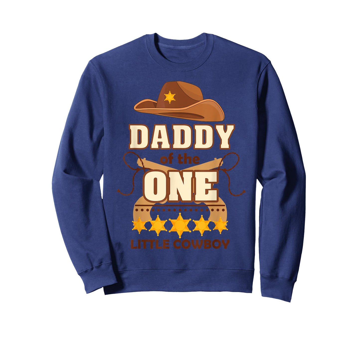 Boy 1st Birthday Daddy Cowboy Rodeo Western First Bday Party T-Shirt