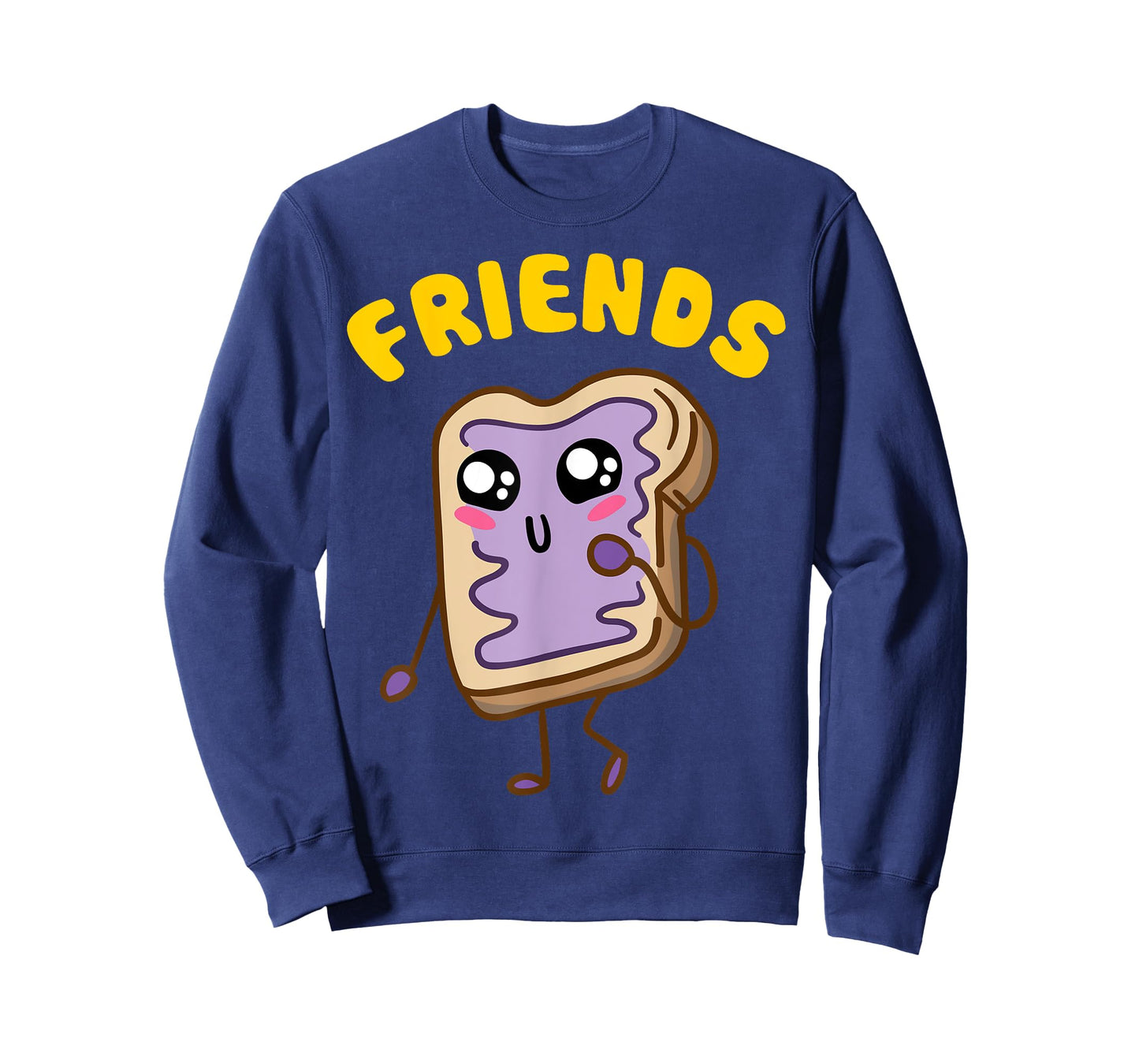 Kawaii Peanut Butter - Jelly - 2/2 BFF Best Friends Matching T-Shirt