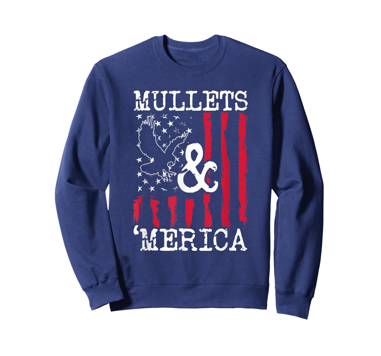 MULLET T SHIRT MULLETS AND MERICA SHIRT MEN GIFT T-Shirt