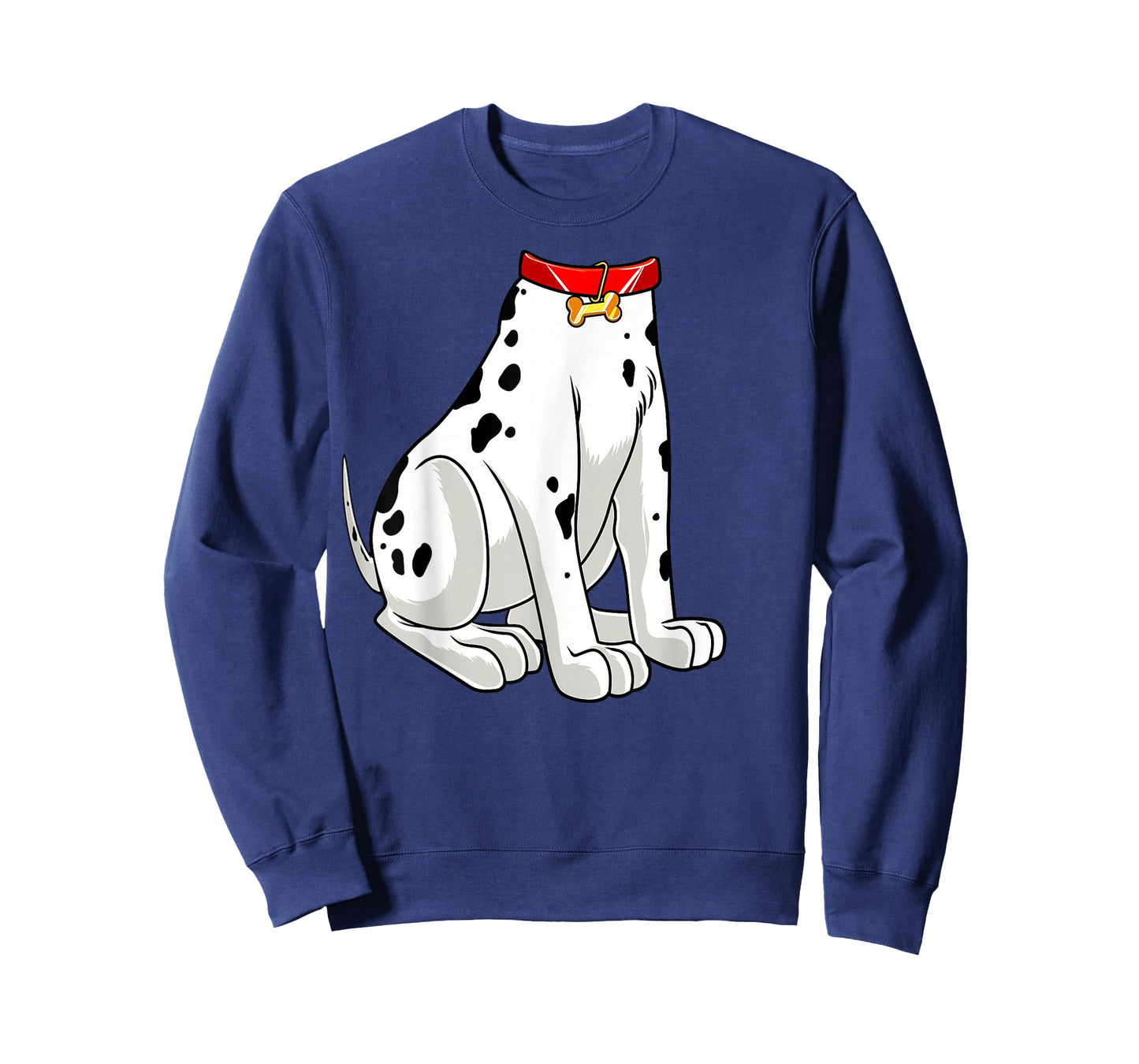 Dalmatian Costume Halloween Dog Print Men Women Kids T-Shirt Small