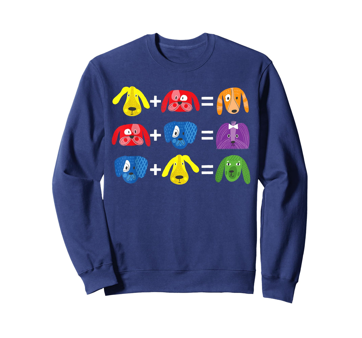 Dog Themed Artist Color Theory Educational Art Teacher T-Shirt
