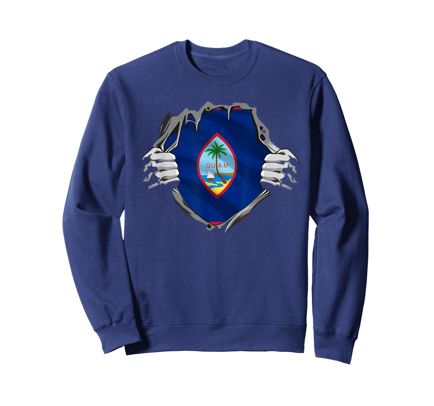 Funny Guam Flag Country Oceania T-Shirt
