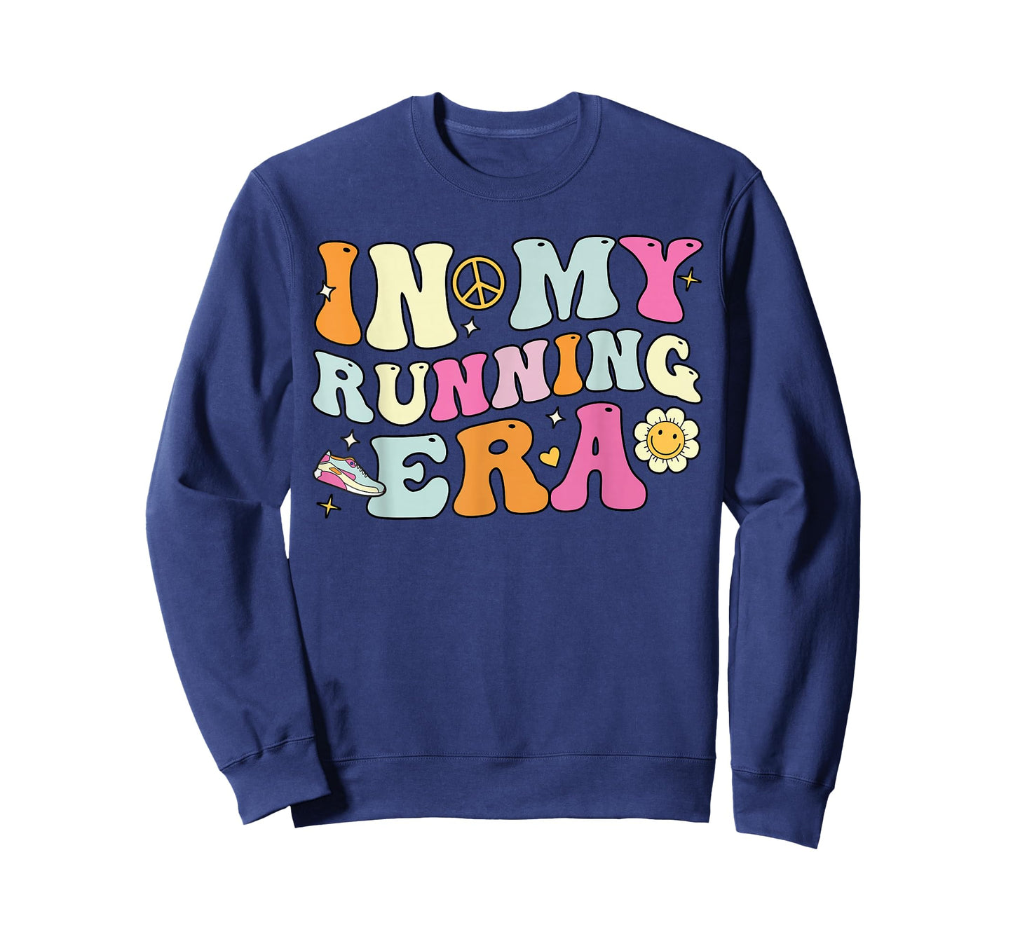 In My Running Era, Cute Groovy Runners T-Shirt