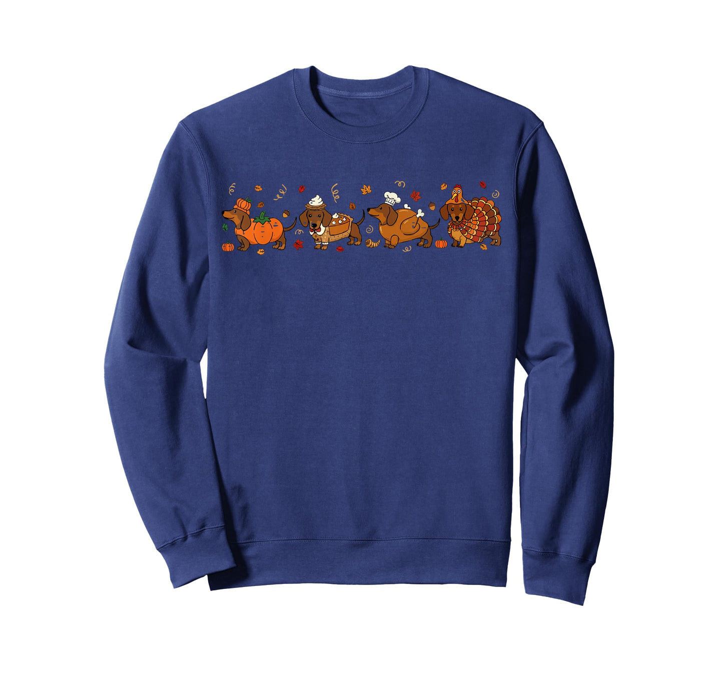 Funny Thanksgiving Dachshund Turkey Gobble Wiener Dog Fall T-Shirt