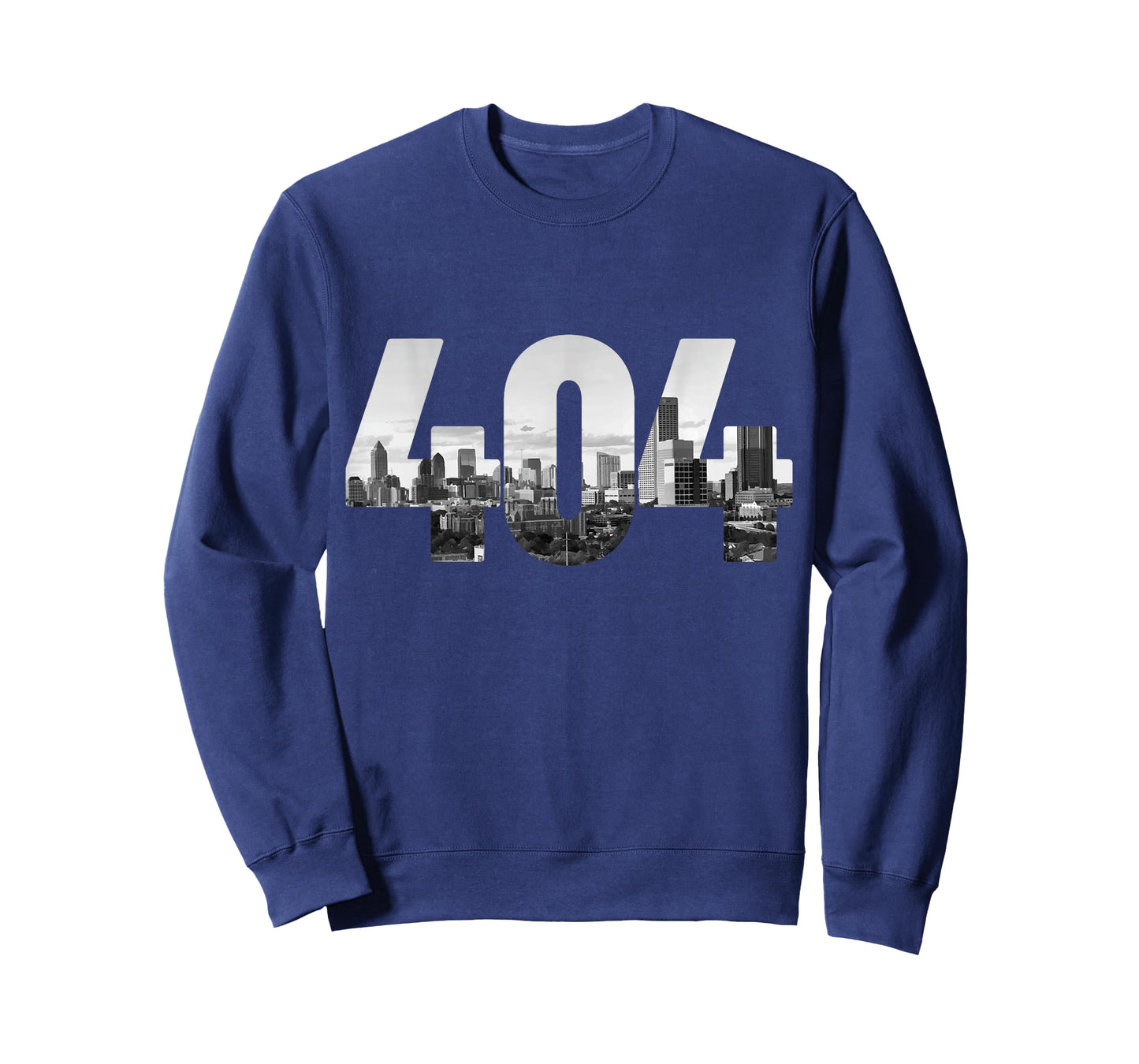 404 Atlanta Area Code Skyline ATL Georgia Vintage T-Shirt