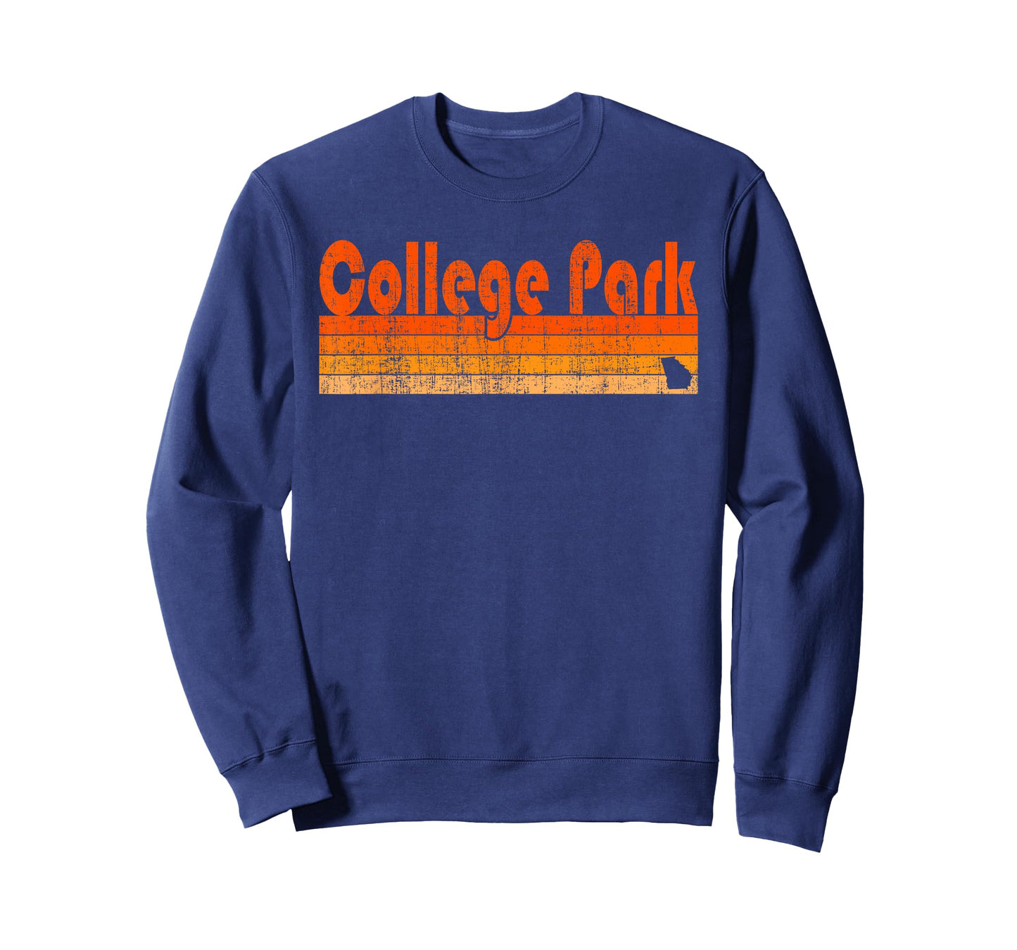 Retro 80s Style College Park GA T-Shirt