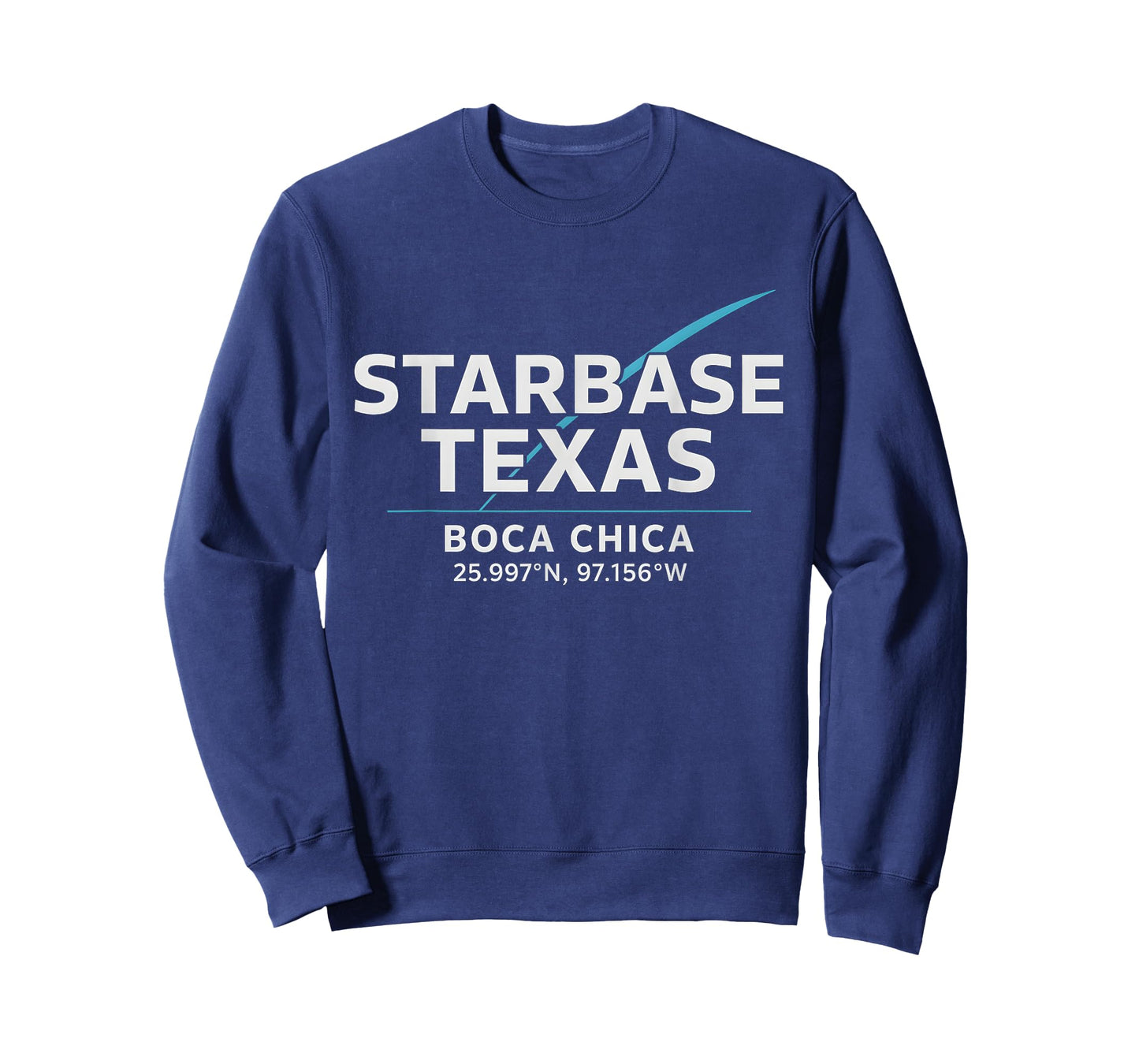 Texas Coordinates Shirt Boca Chica Starbase Minimal Science T-Shirt