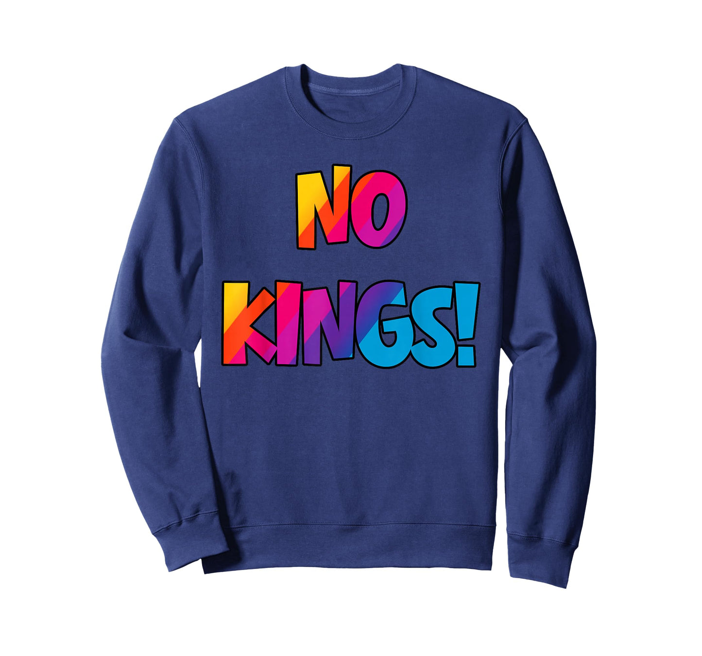 Bright and Colorful No Kings Oct 18 T-Shirt