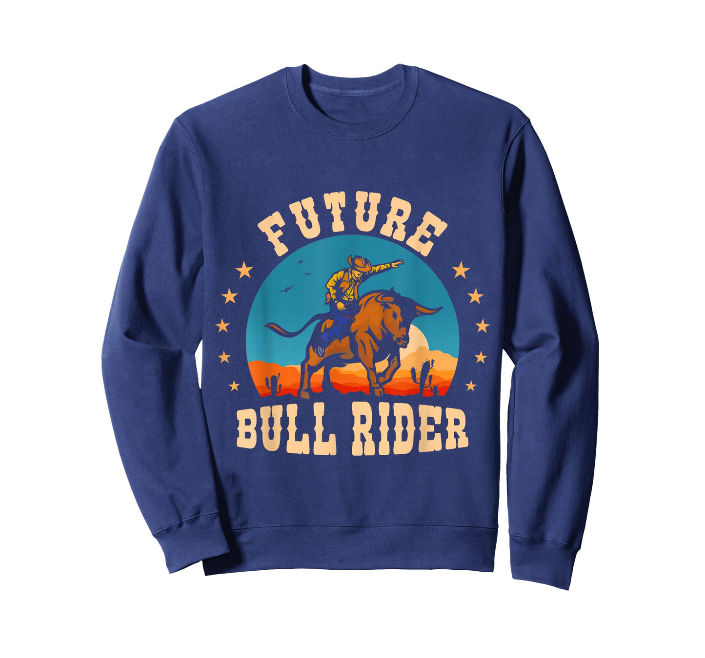 Future Bull Rider Mechanical Bull Riding Kids Youth Rodeo T-Shirt