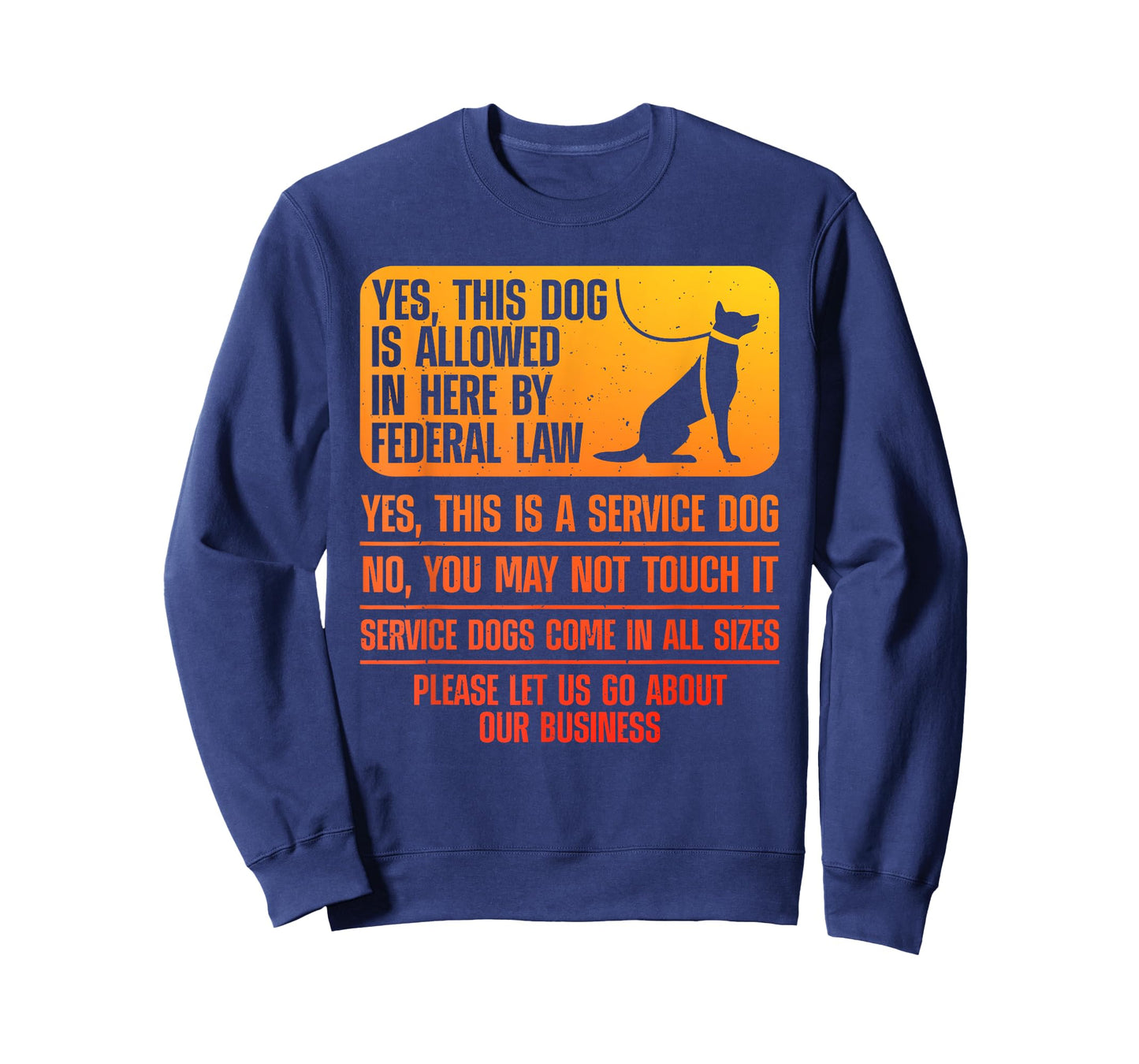 Service Dog Design For Men Women Assistance Dog Service Dog T-Shirt