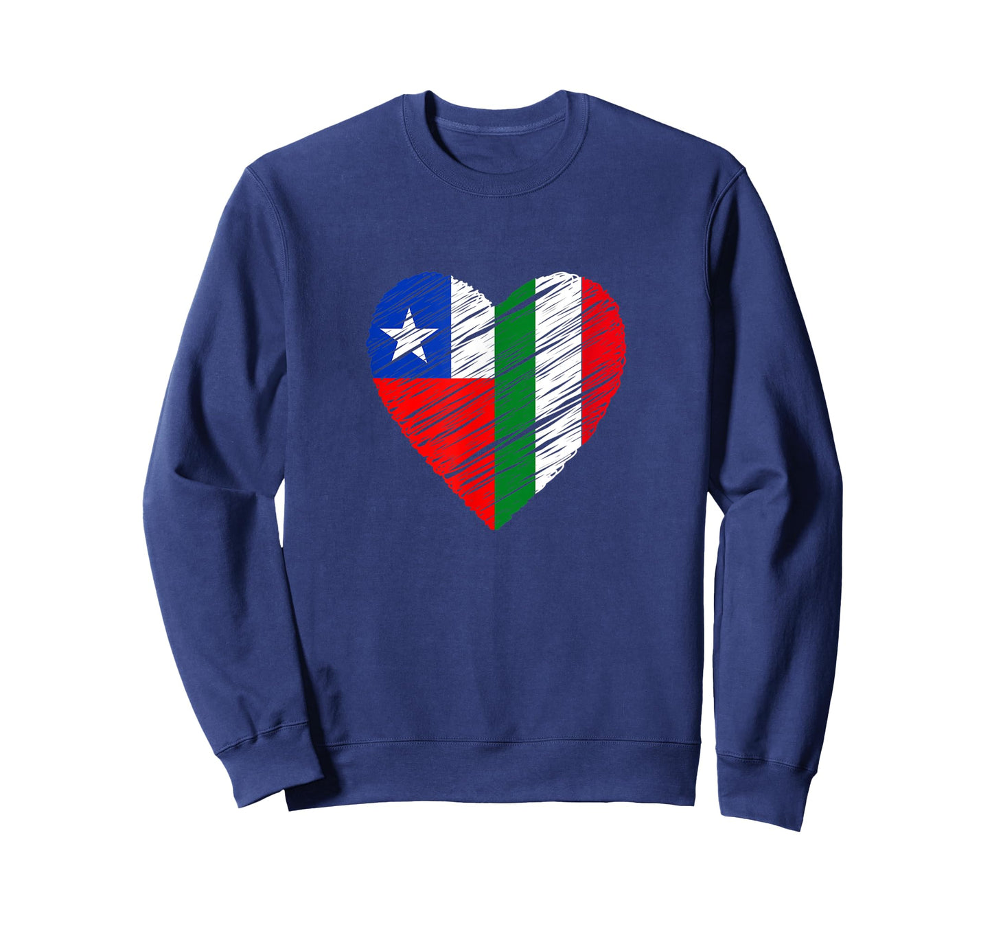 Puerto Rico Italy Heart Italian Flag Puerto Rican Flag Heart T-Shirt