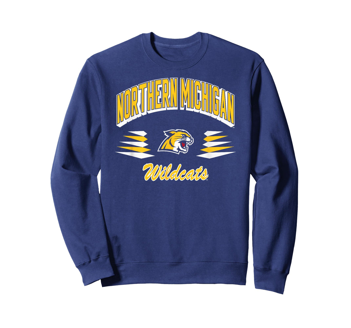 Northern Michigan Wildcats Retro Diamond Green T-Shirt