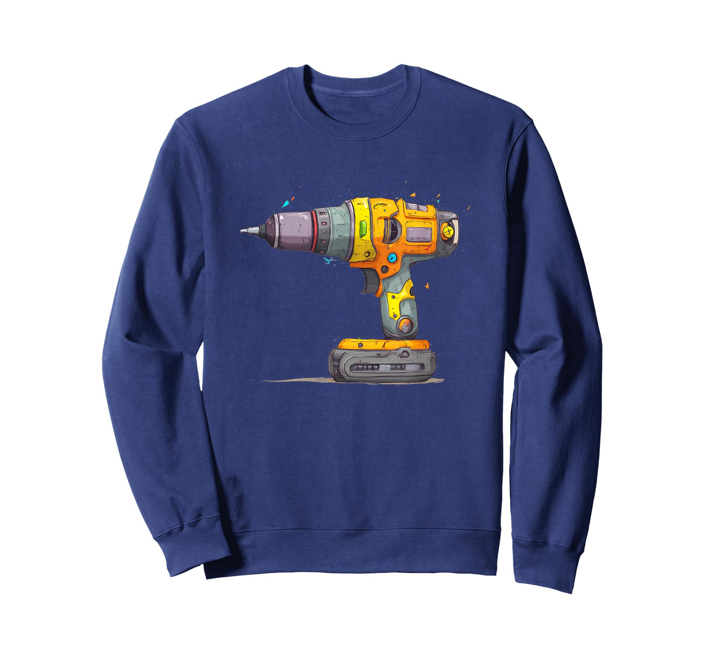 Cool Power Drill for Handyman and Draft Lovers T-Shirt