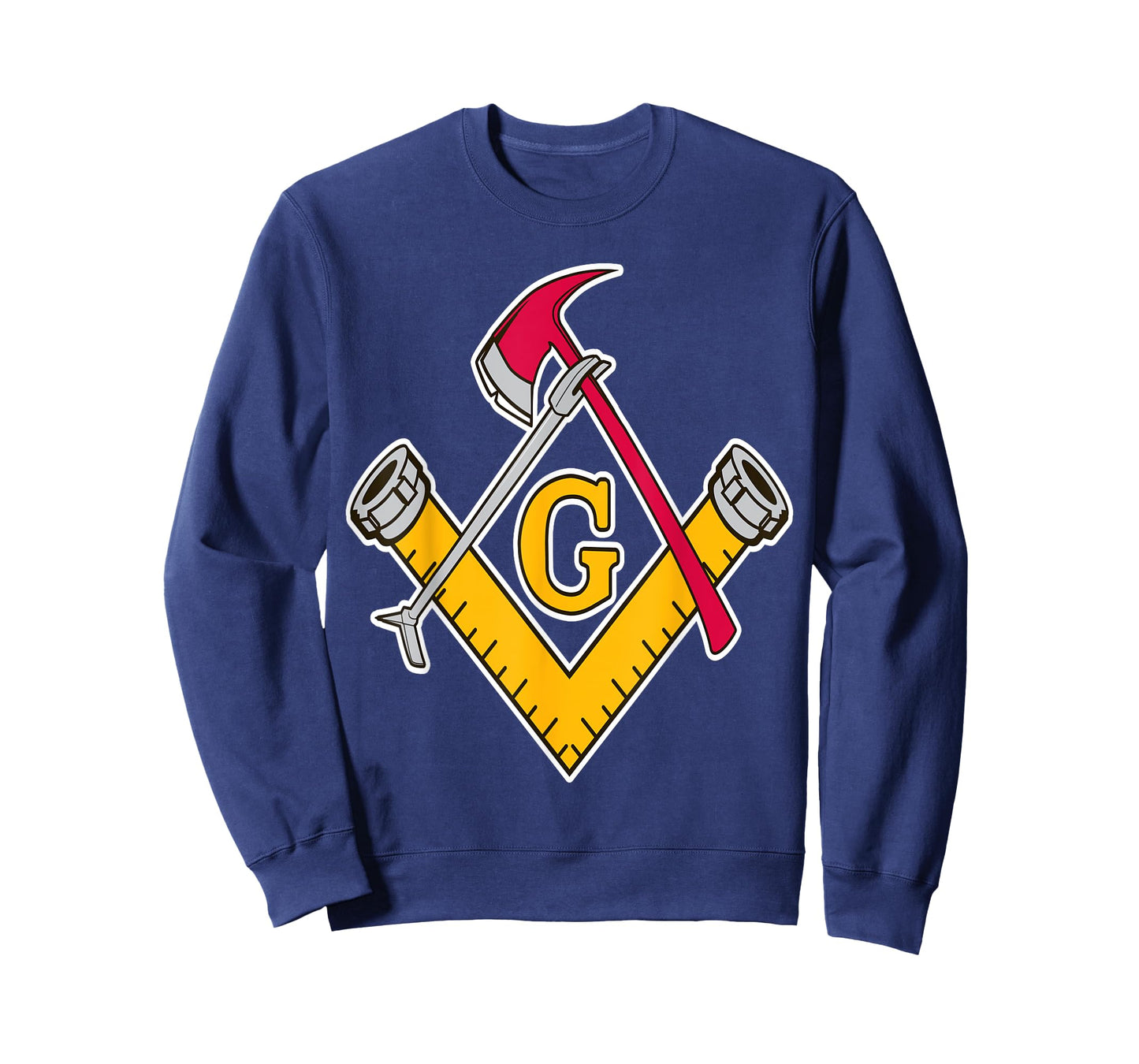 Masonic Firefighter Tools T-Shirt T-Shirt